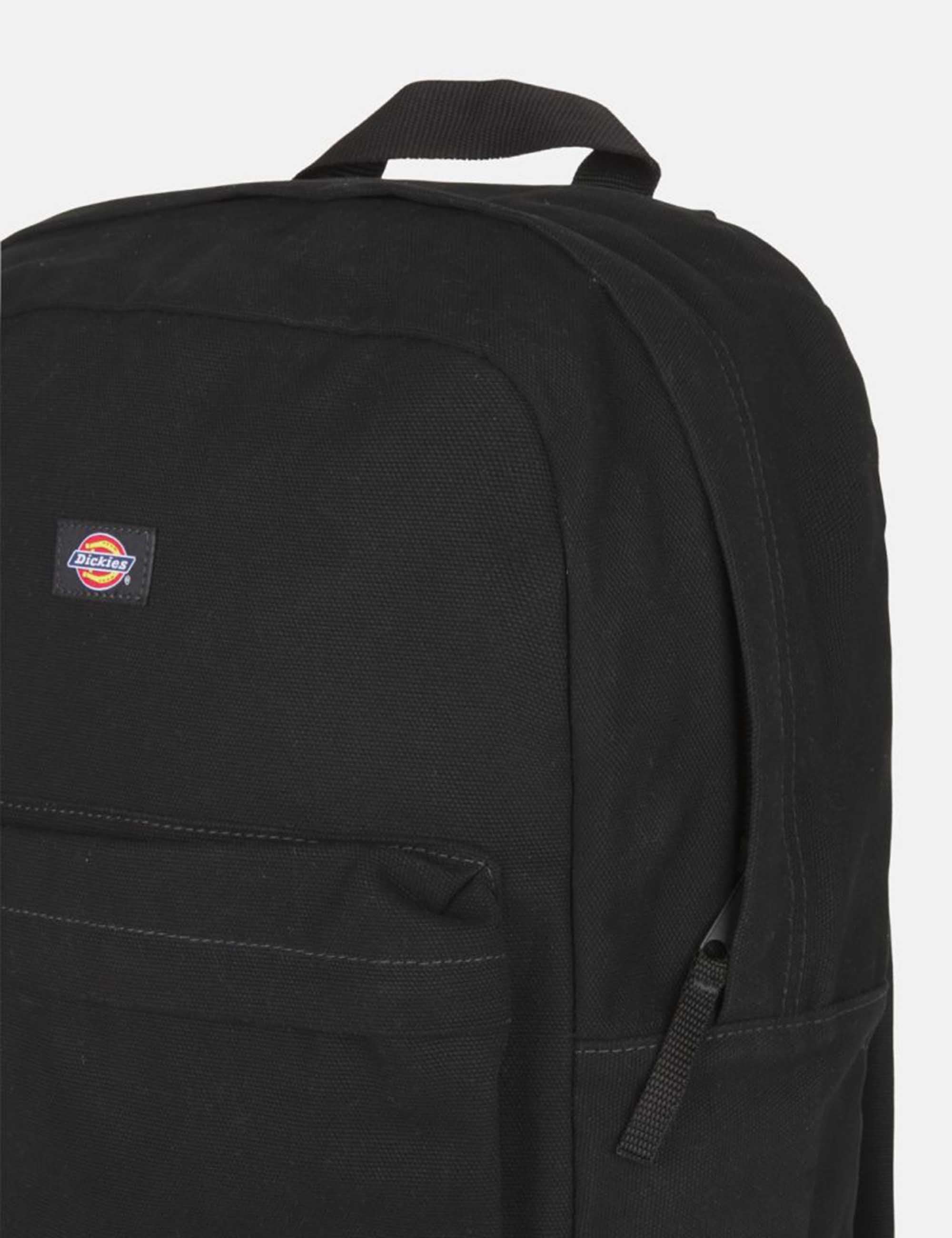 Canvas Backpack - Black - Image 5