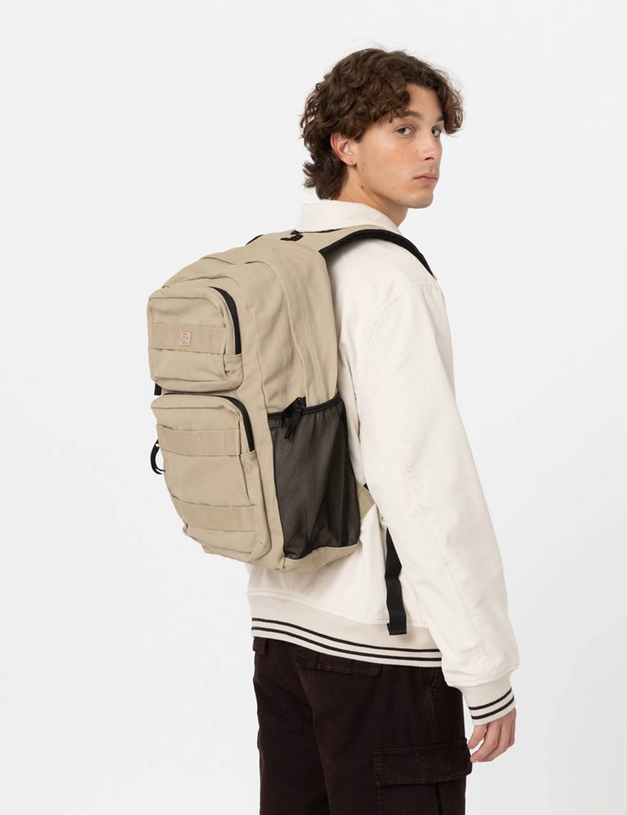Canvas Utility Backpack - Desert Sand - Image 2