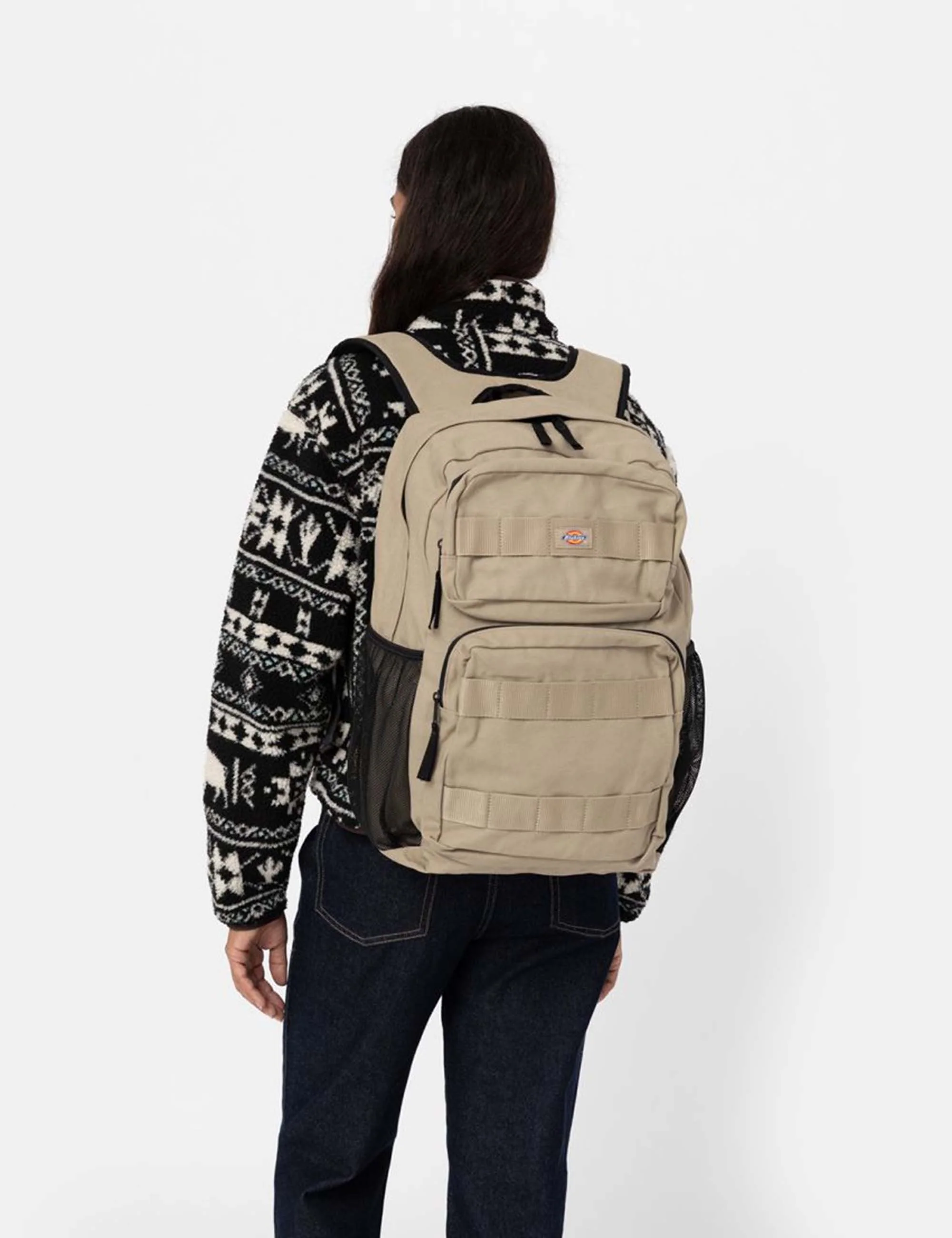 Canvas Utility Backpack - Desert Sand - Image 5