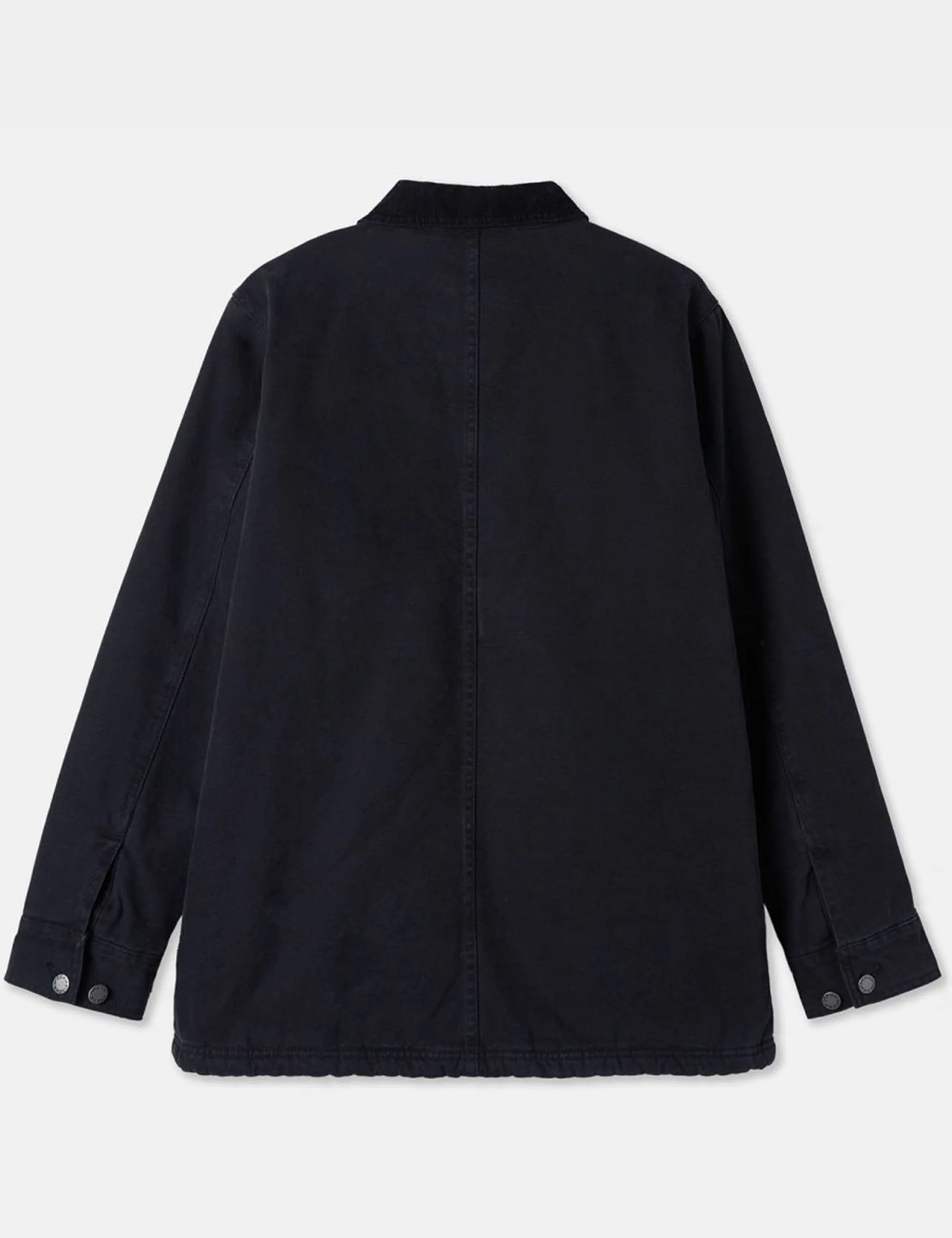 Chore Fleece Lined Chore Coat - Black - Image 3