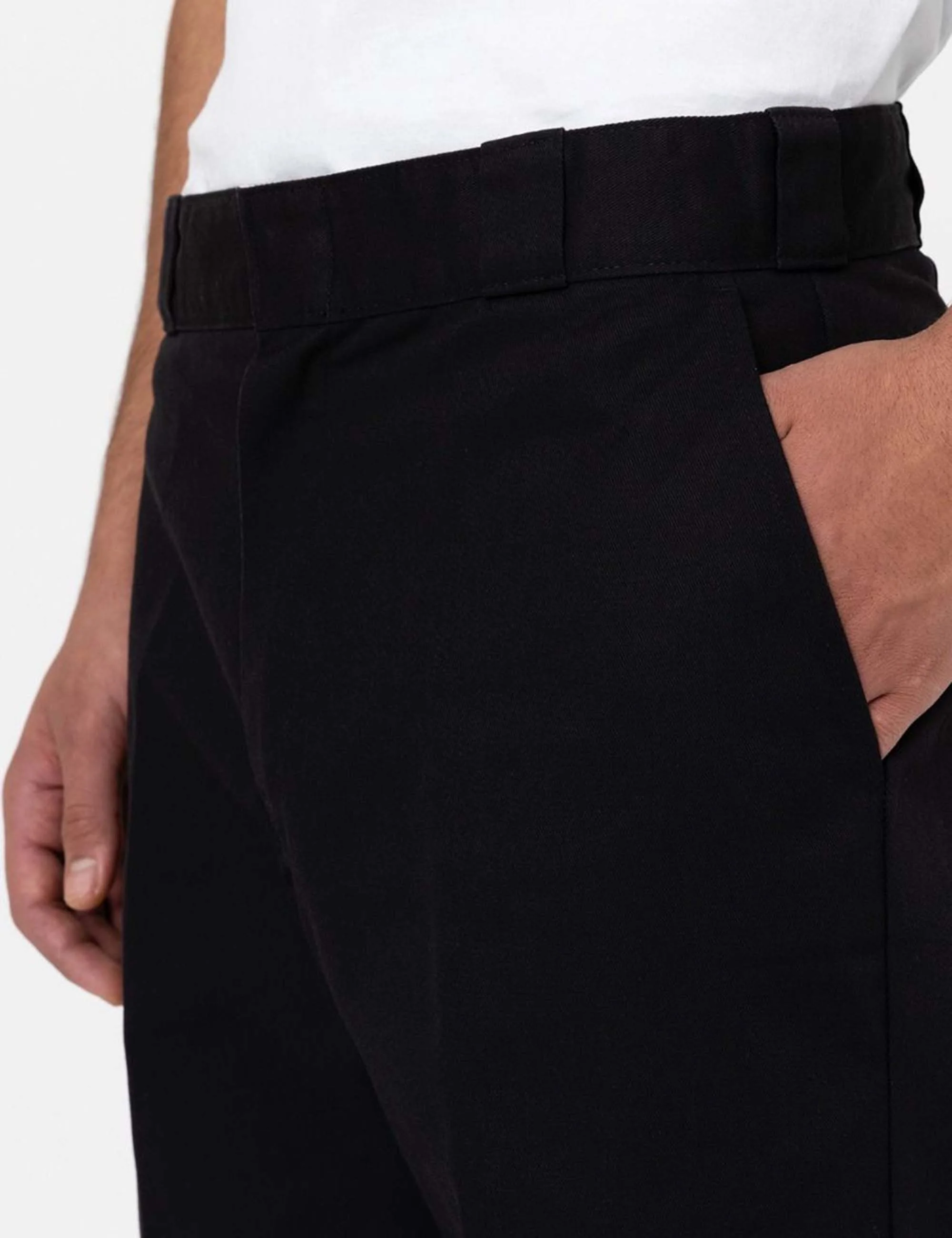 Double Knee Work Pant - Black - Image 10