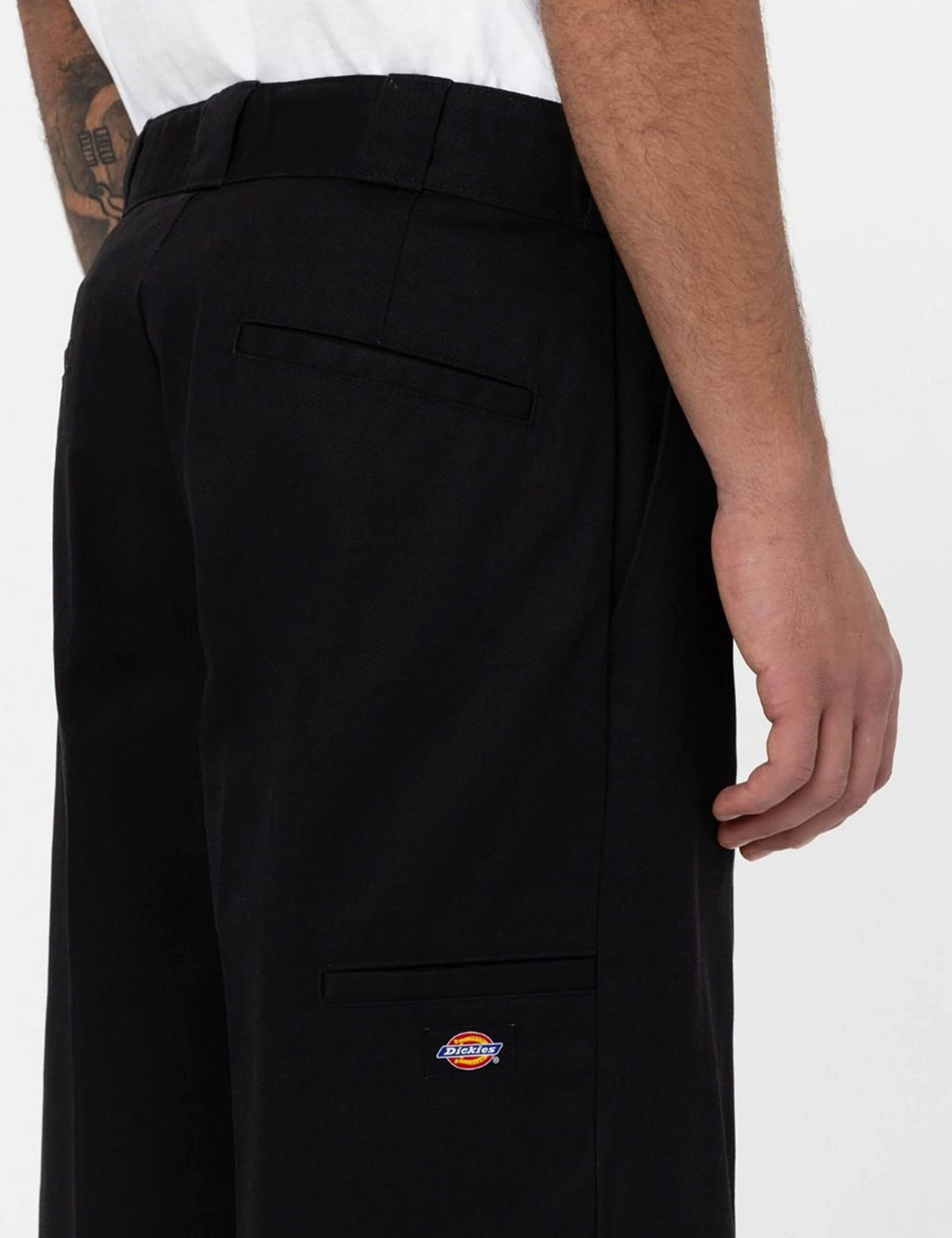 Double Knee Work Pant - Black - Image 11