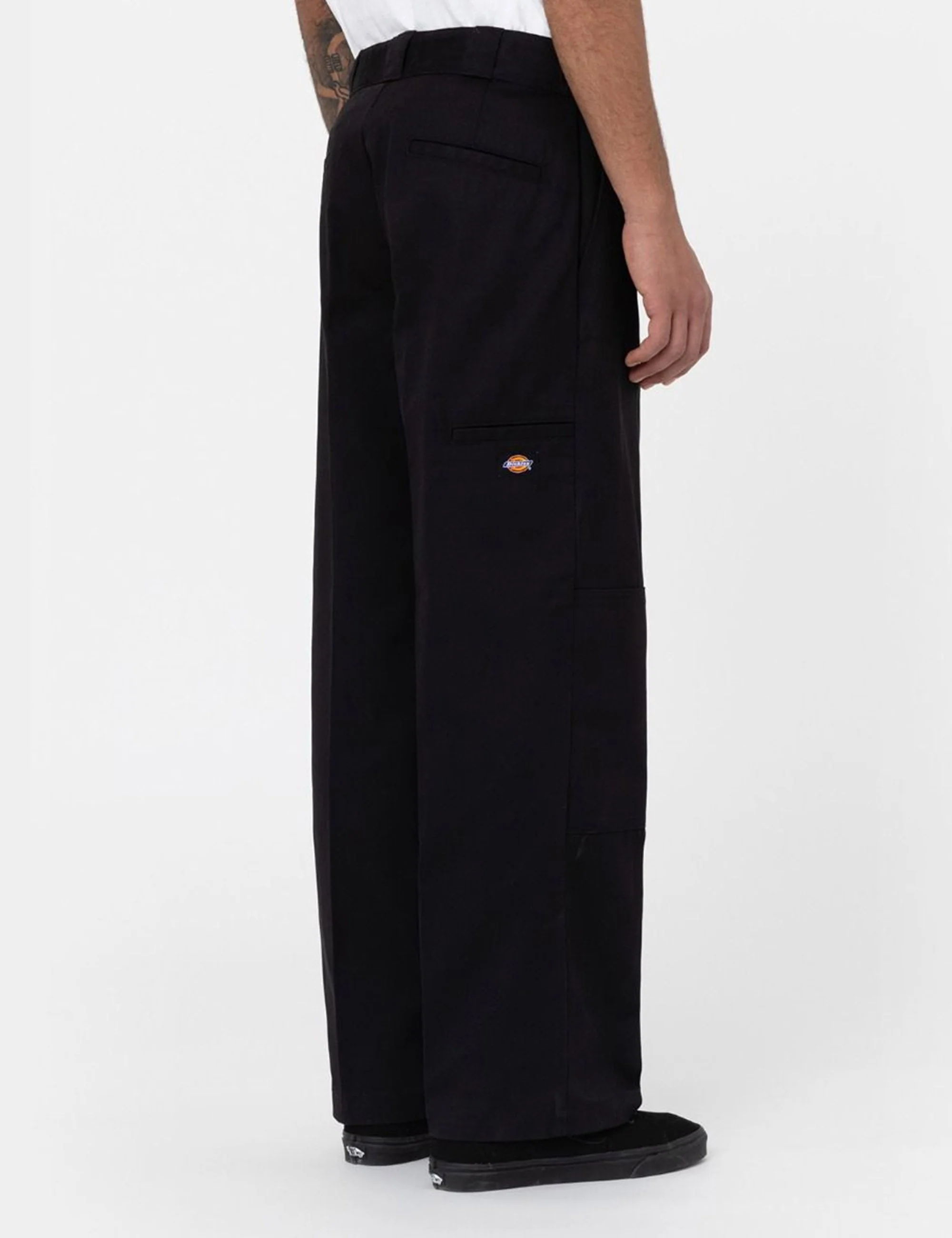 Double Knee Work Pant - Black - Image 6