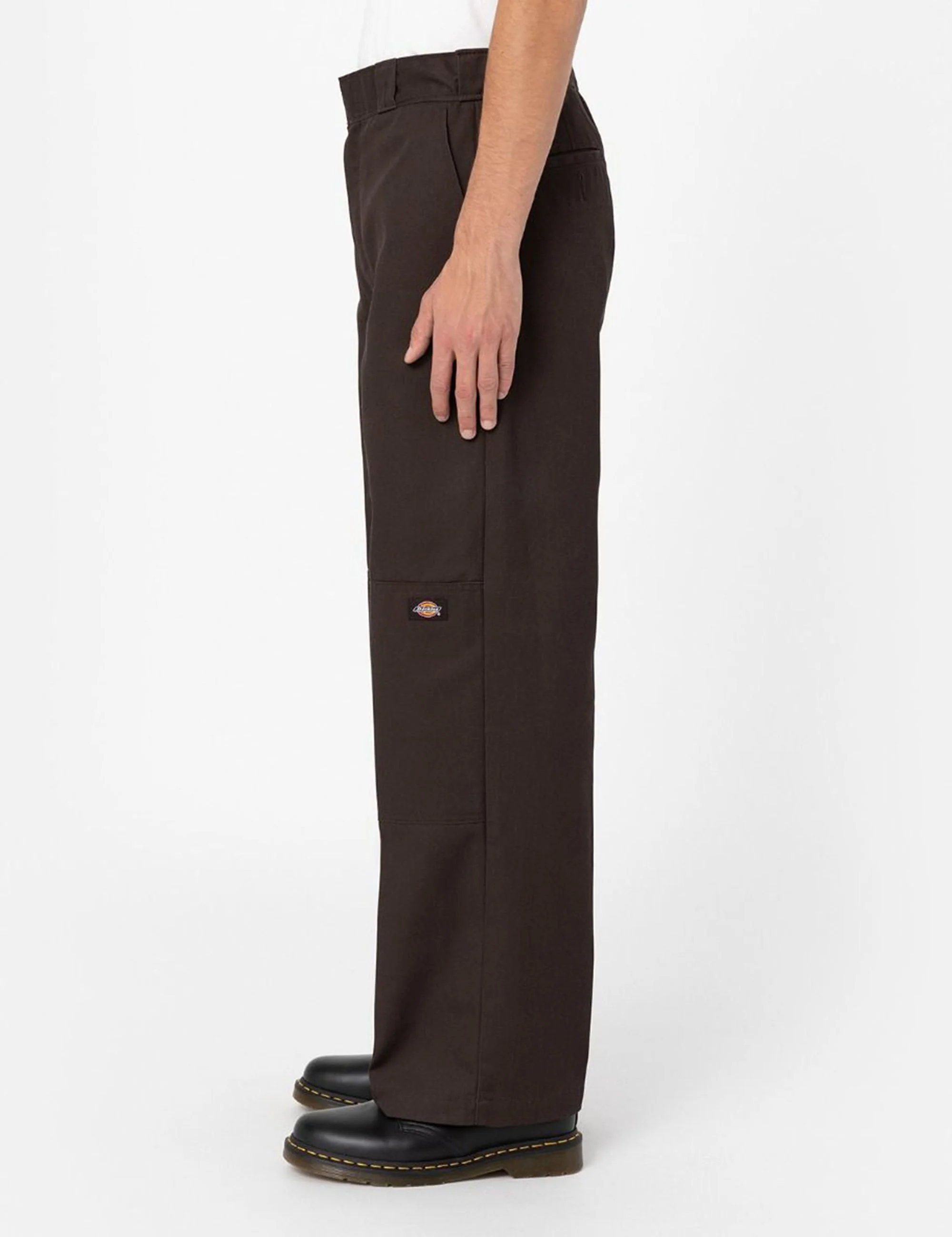 Double Knee Work Pant - Dark Brown - Image 4