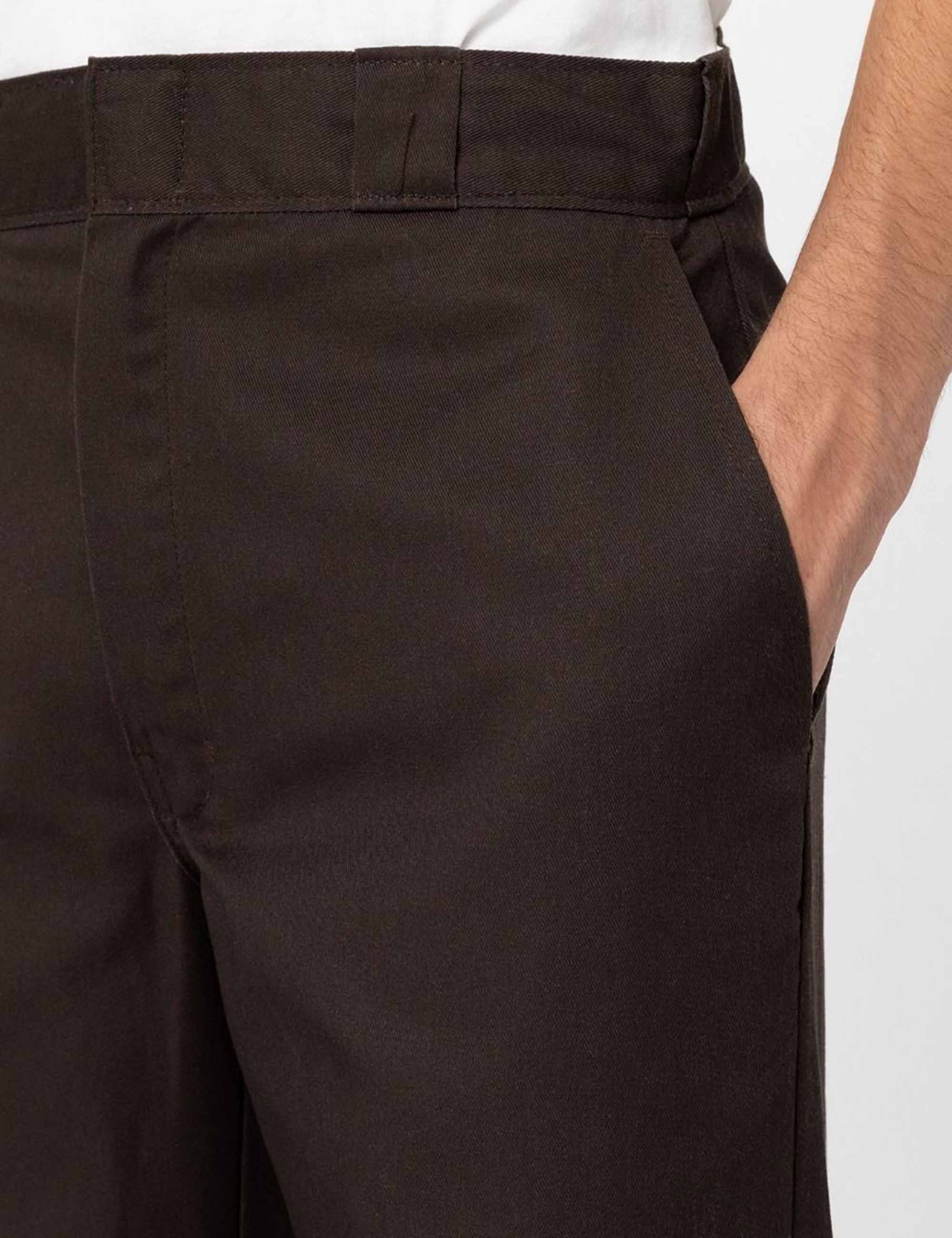 Double Knee Work Pant - Dark Brown - Image 9