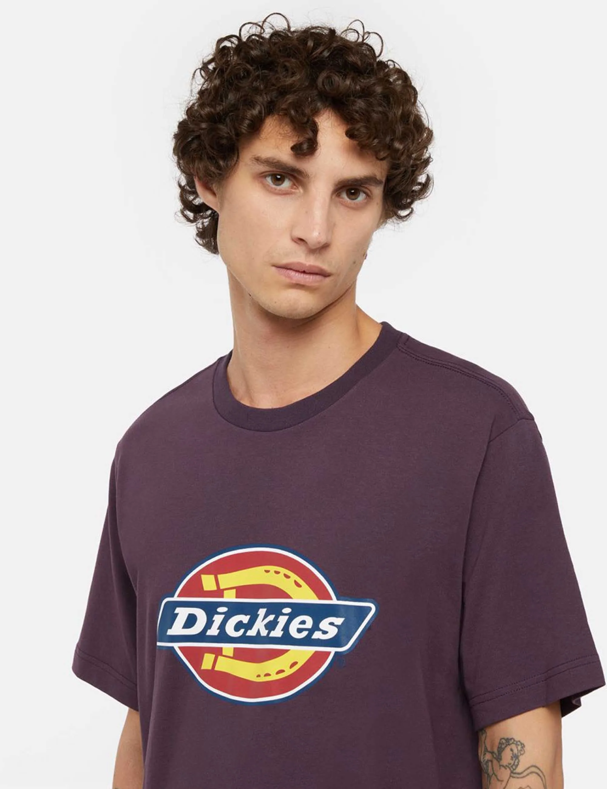 Icon Logo T-Shirt - Plum Perfect - Image 6