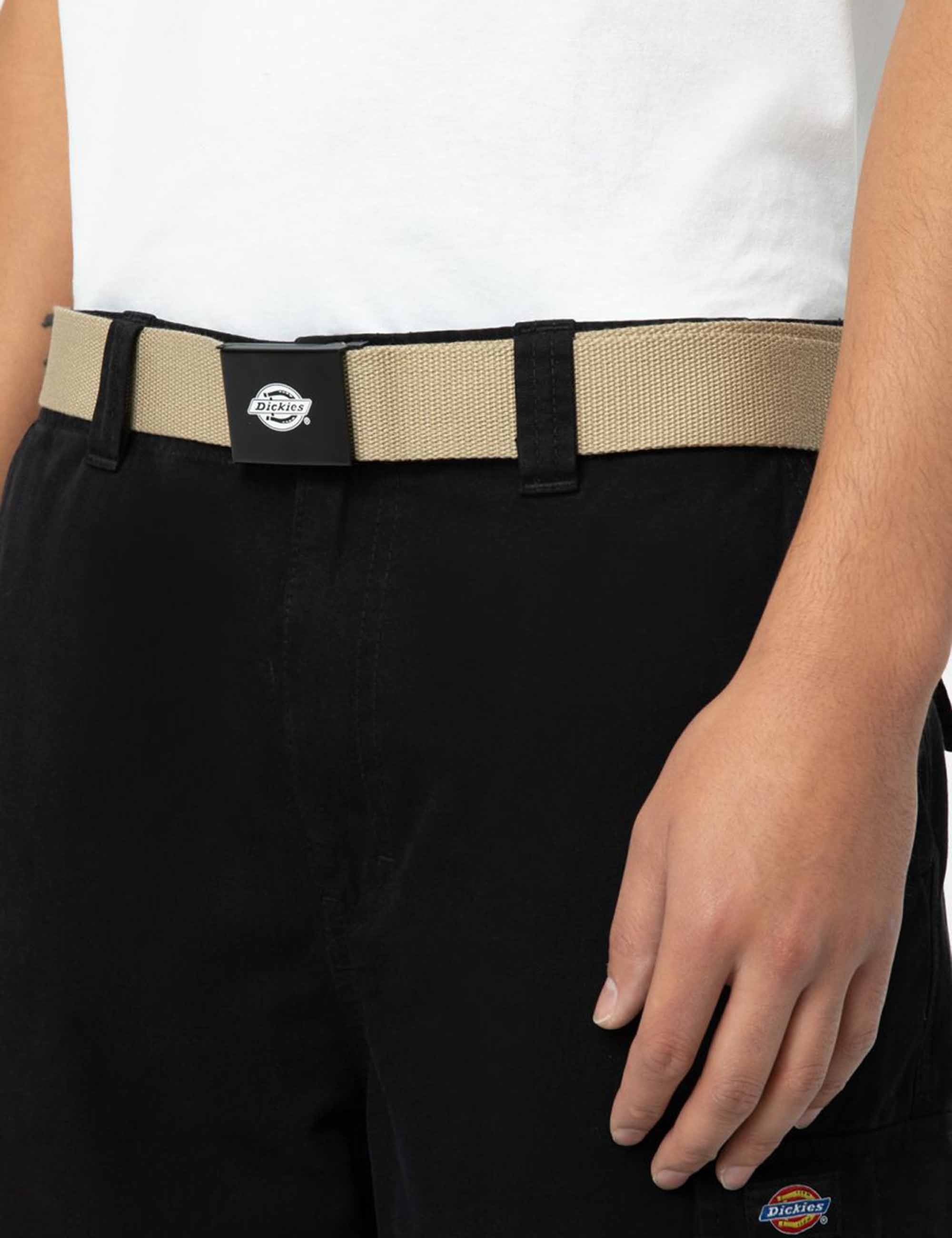 Orcut Canvas Web Belt - Khaki - Image 2