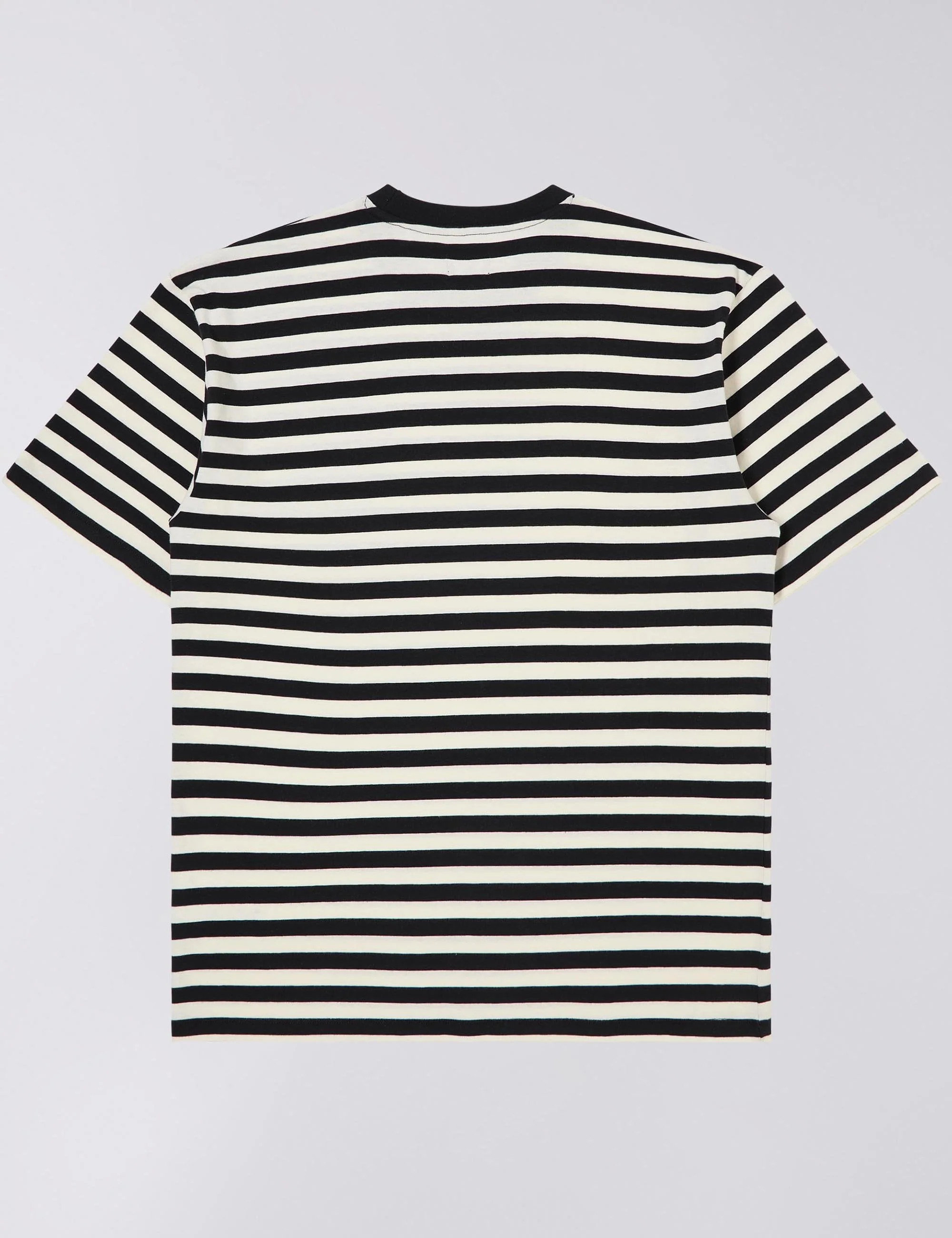 Basic Stripe T-Shirt - Black/White - Image 2