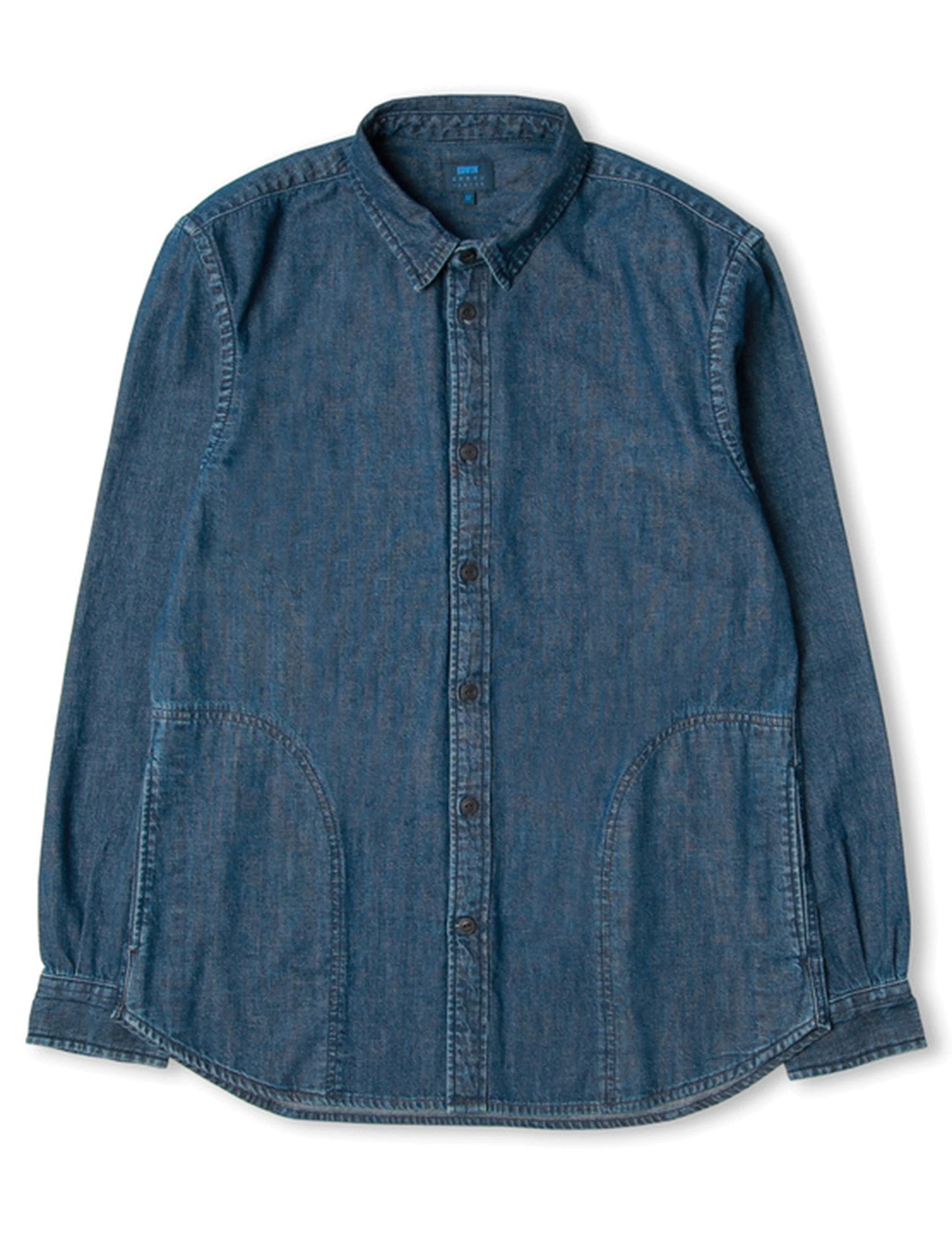 Cadet Shirt - Blue Mid Stone Wash