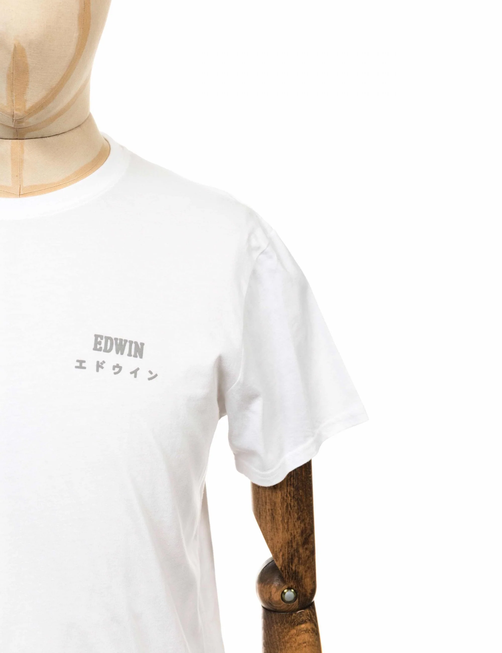Chest Logo T-Shirt - White - Image 3