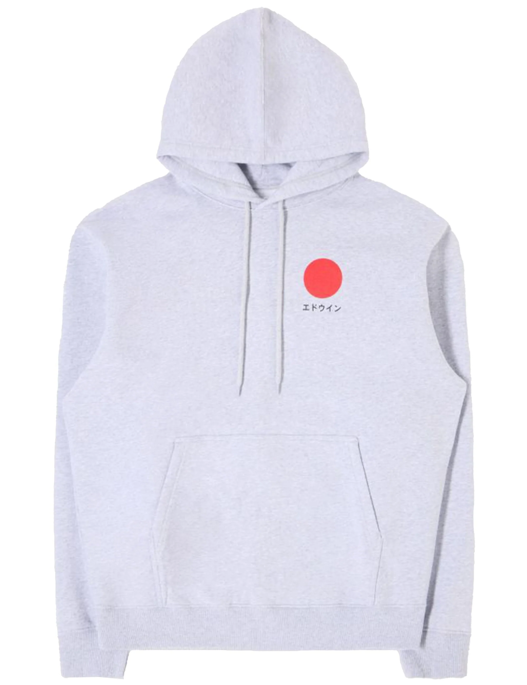 Japanese Sun Hooded Sweat - Grey Heather