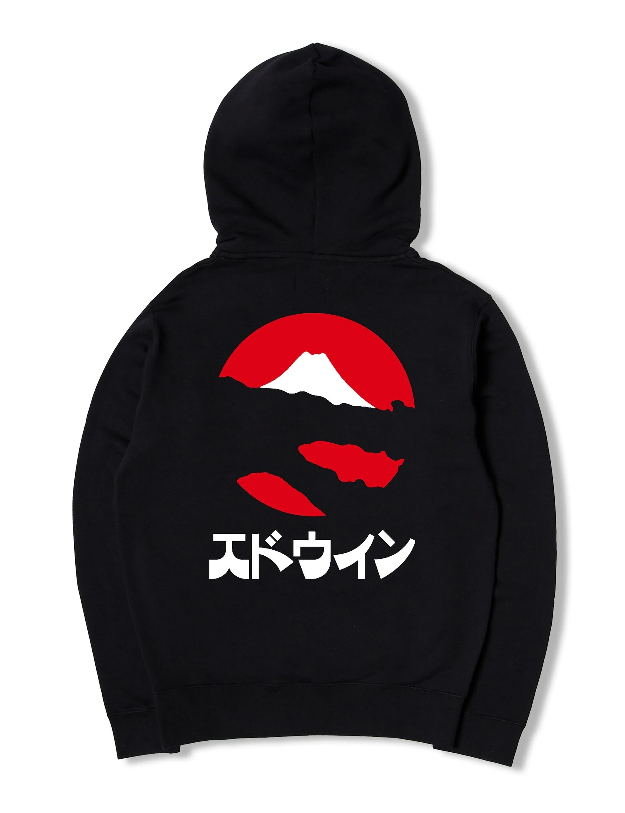 Kamifuji Hooded Sweat -  Black - Image 2
