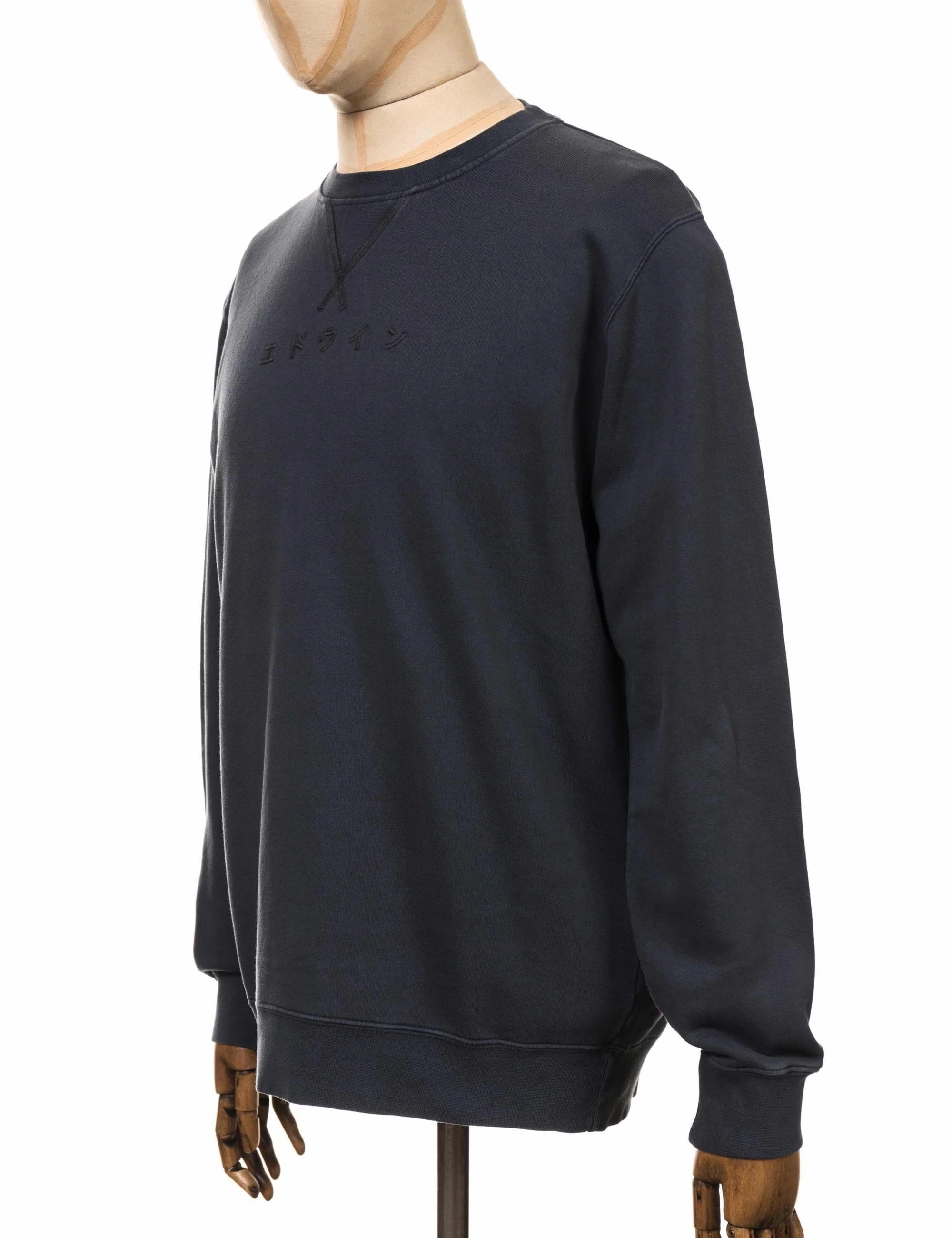Katakana Crew Sweat - Ebony - Image 4