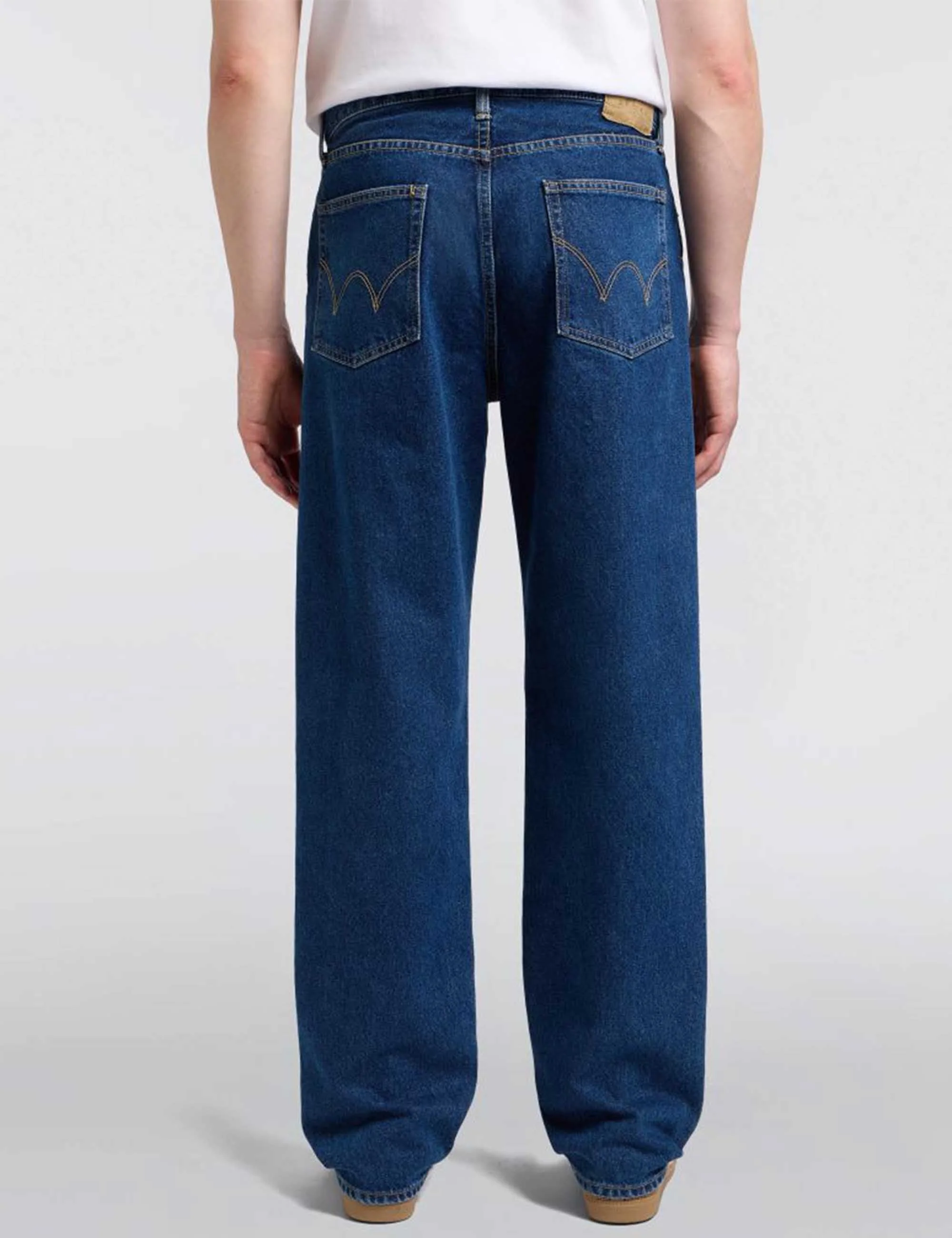 Loose Jeans - Blue, Mid Used Wash - Image 4
