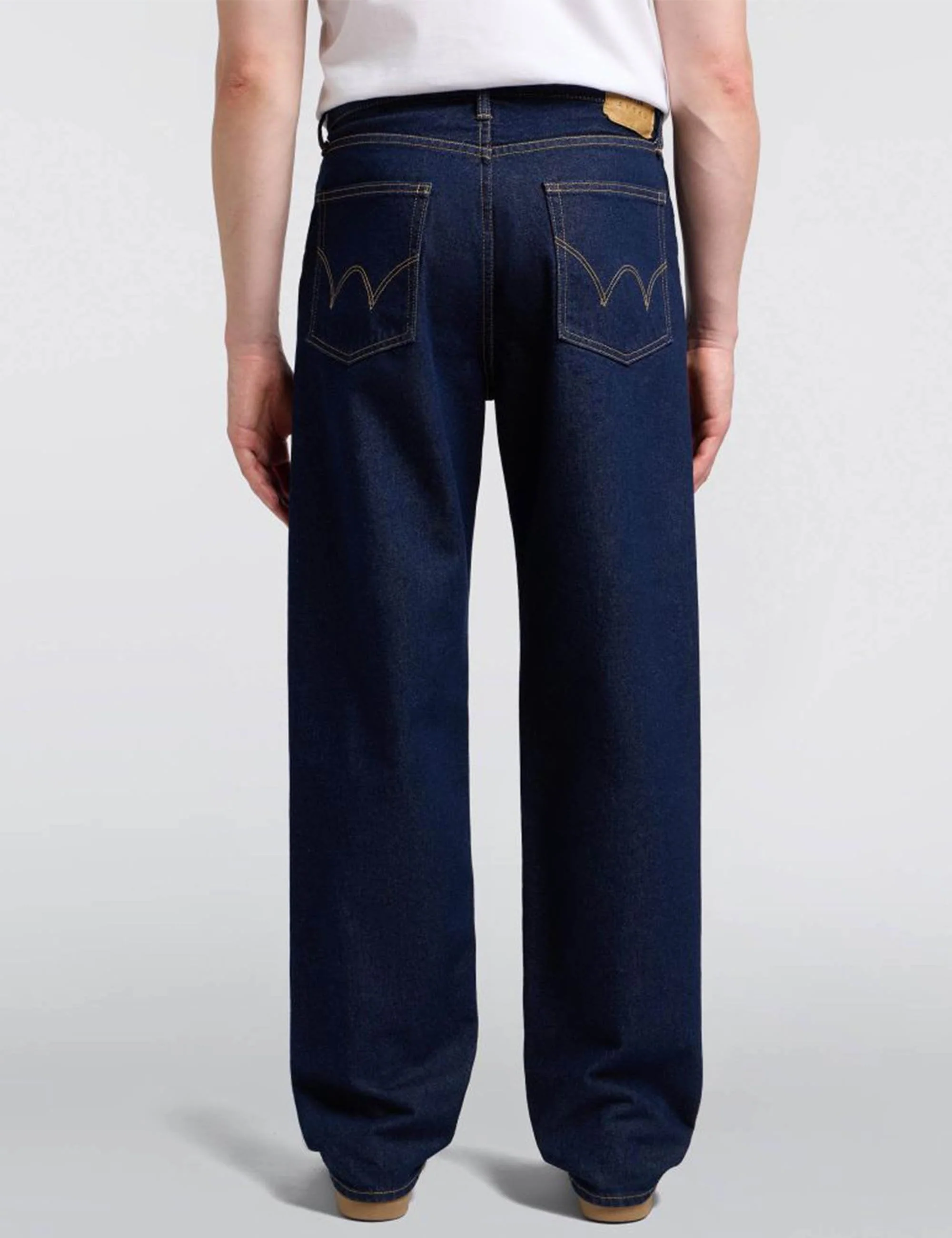 Loose Jeans - Blue, Rinsed - Image 4