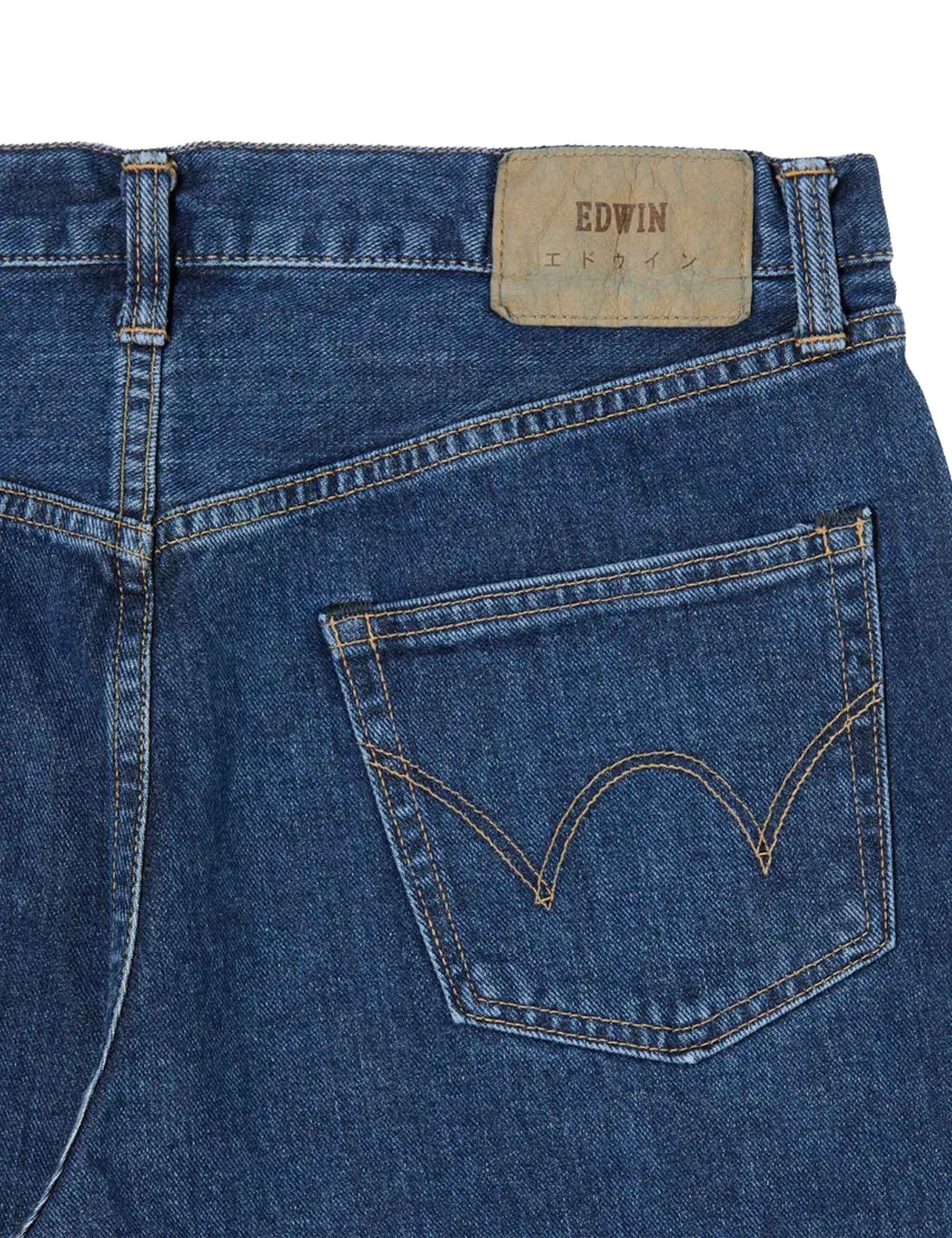 Loose Straight Jeans - Blue, Akira Wash - Image 7