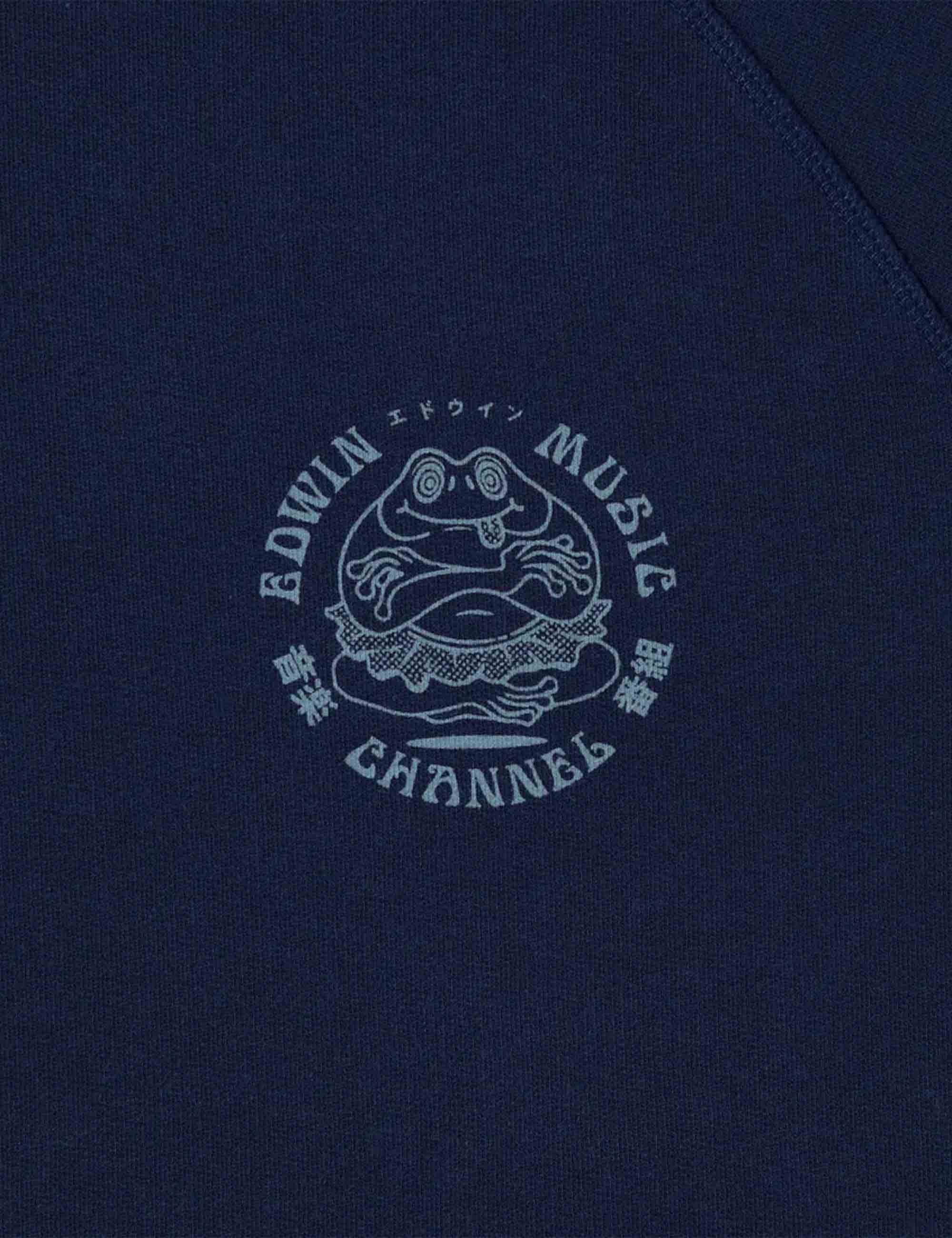 Music Channel Crew Sweat - Maritime Blue - Image 3