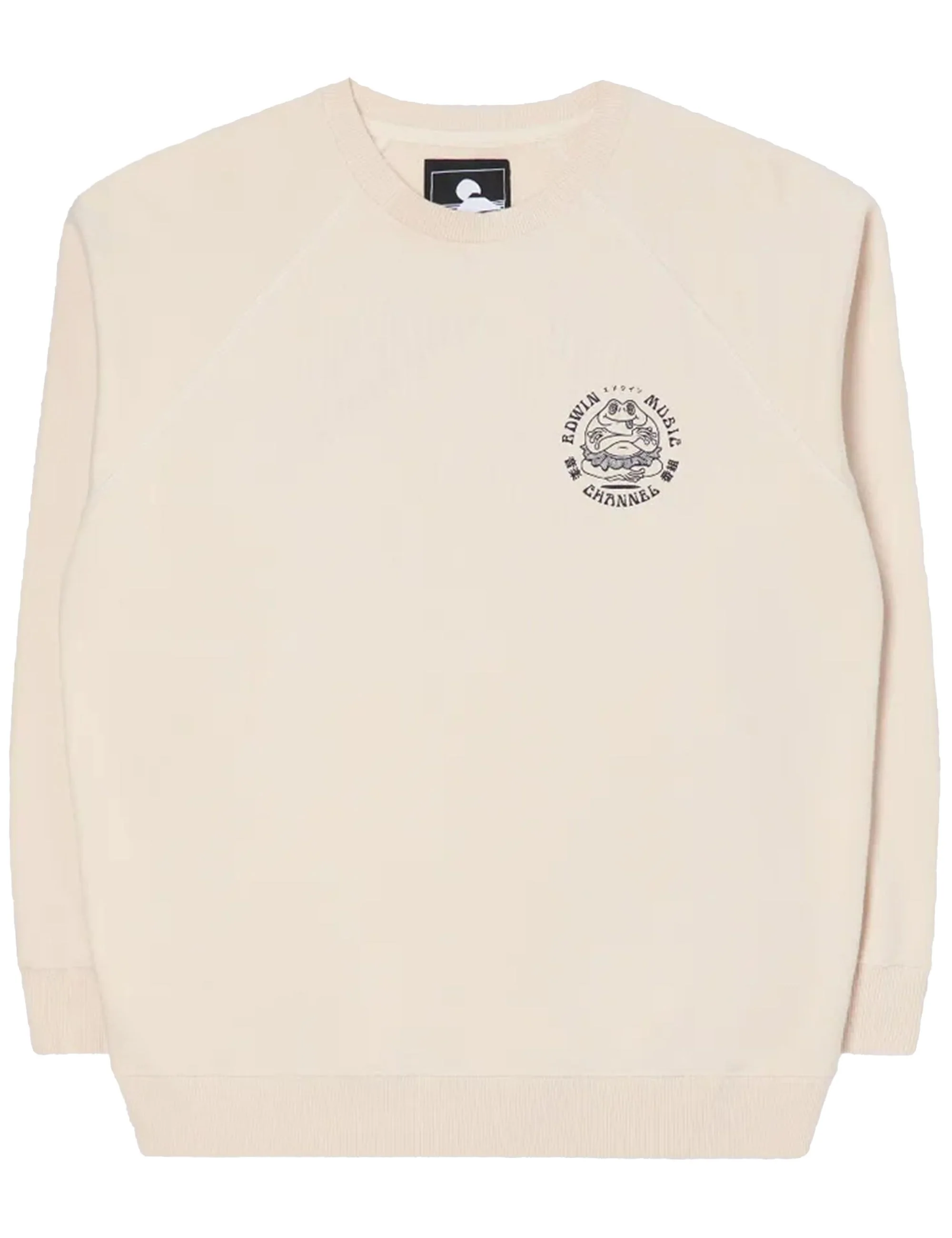 Music Channel Crew Sweat - Whisper White - Image 2