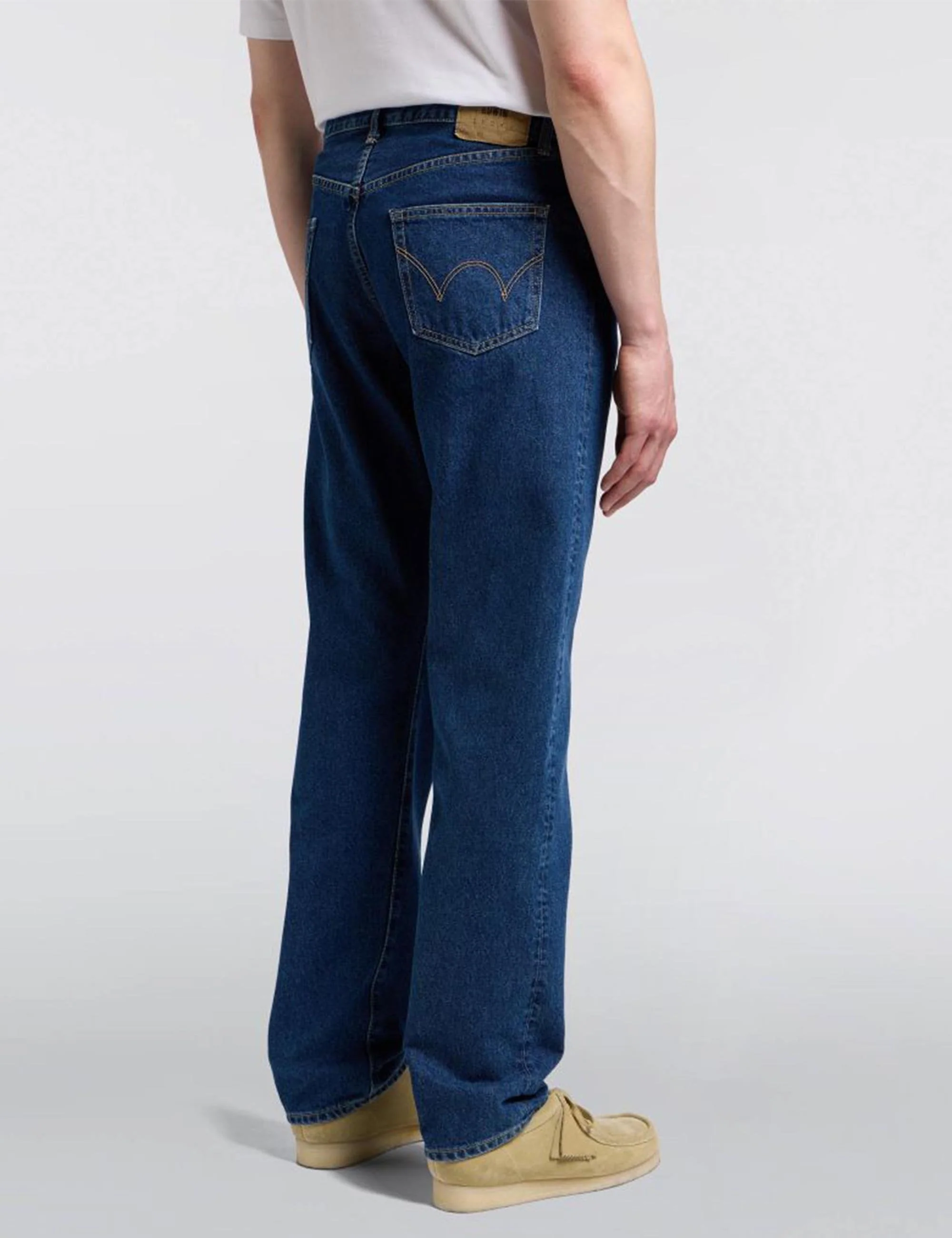 Regular Straight Jeans - Blue, Mid Used Wash - Image 7