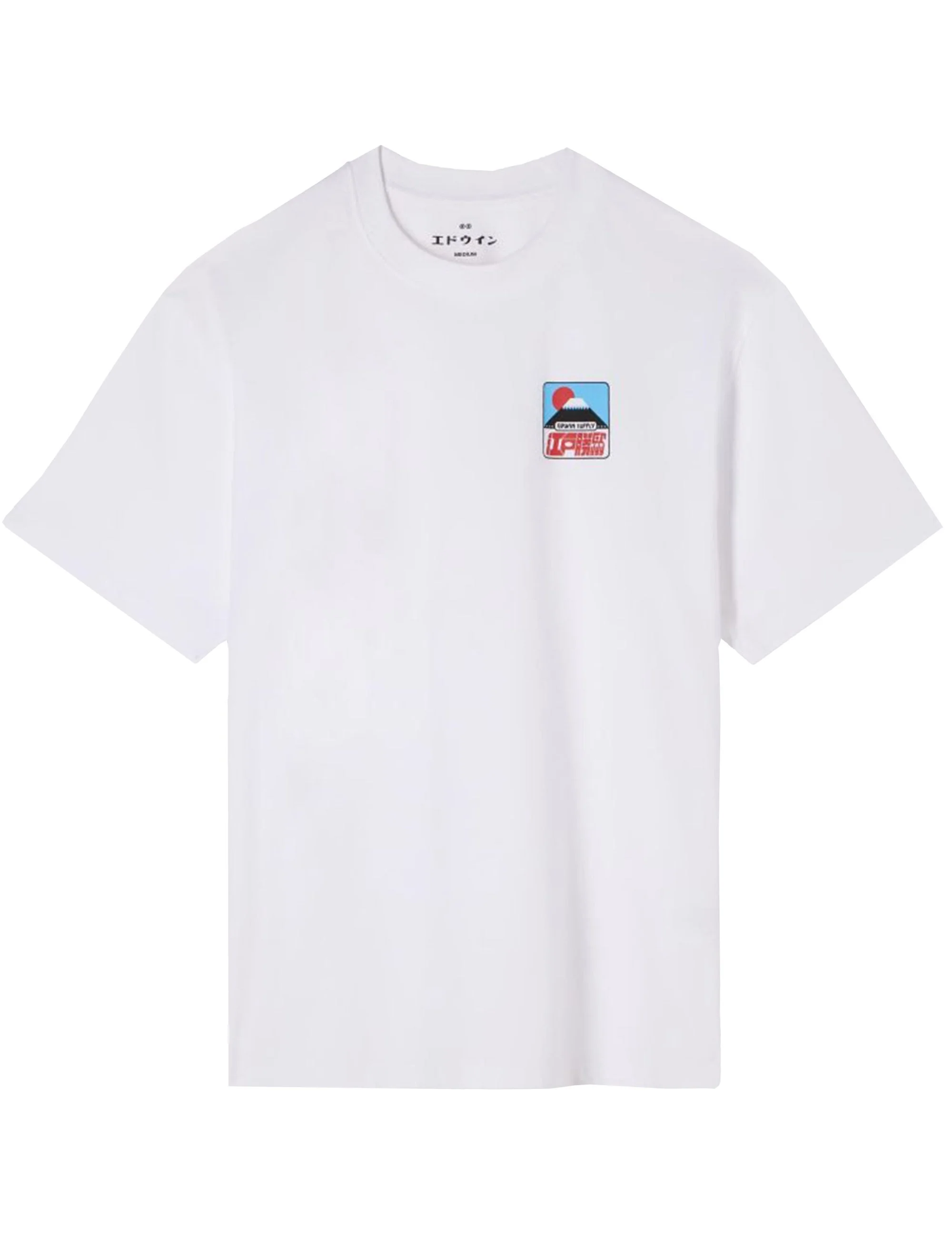 Sunset On Fuji San T-Shirt - White
