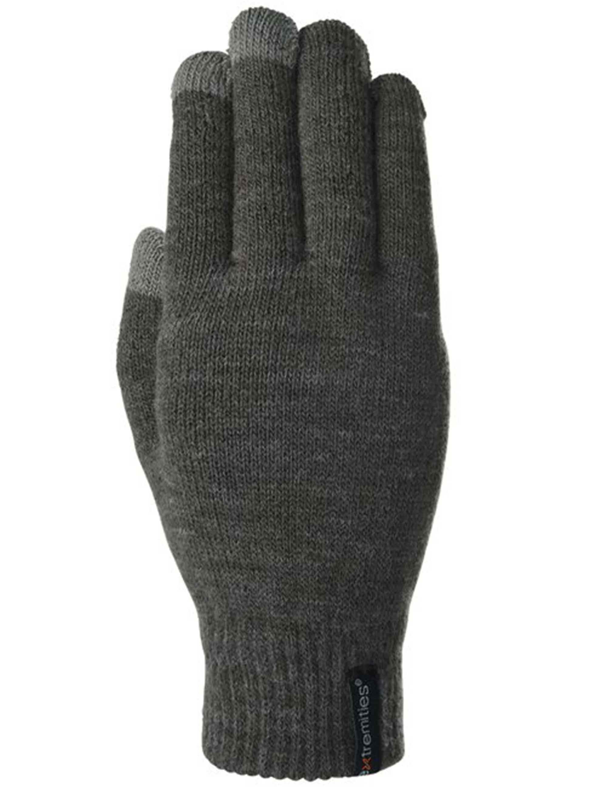 Thinny Touch Gloves - Grey Marl
