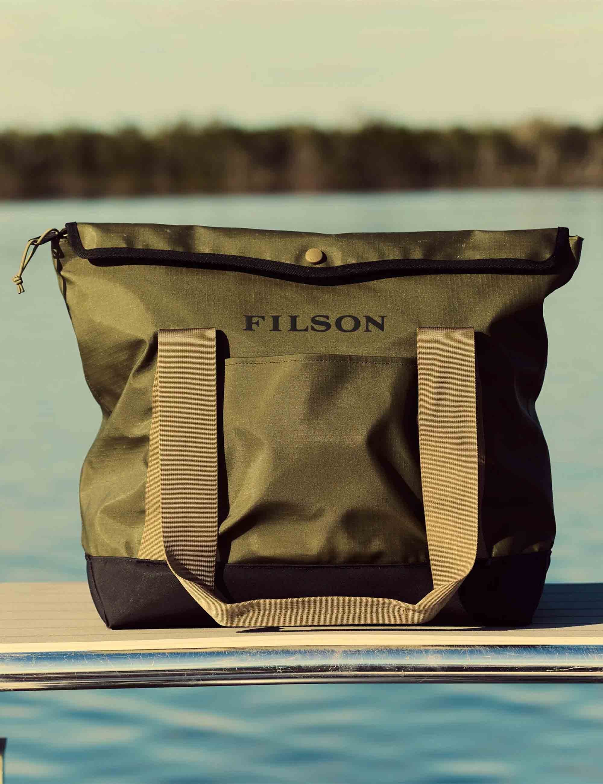All-Weather 23L Totebag - Olive/Black - Image 7