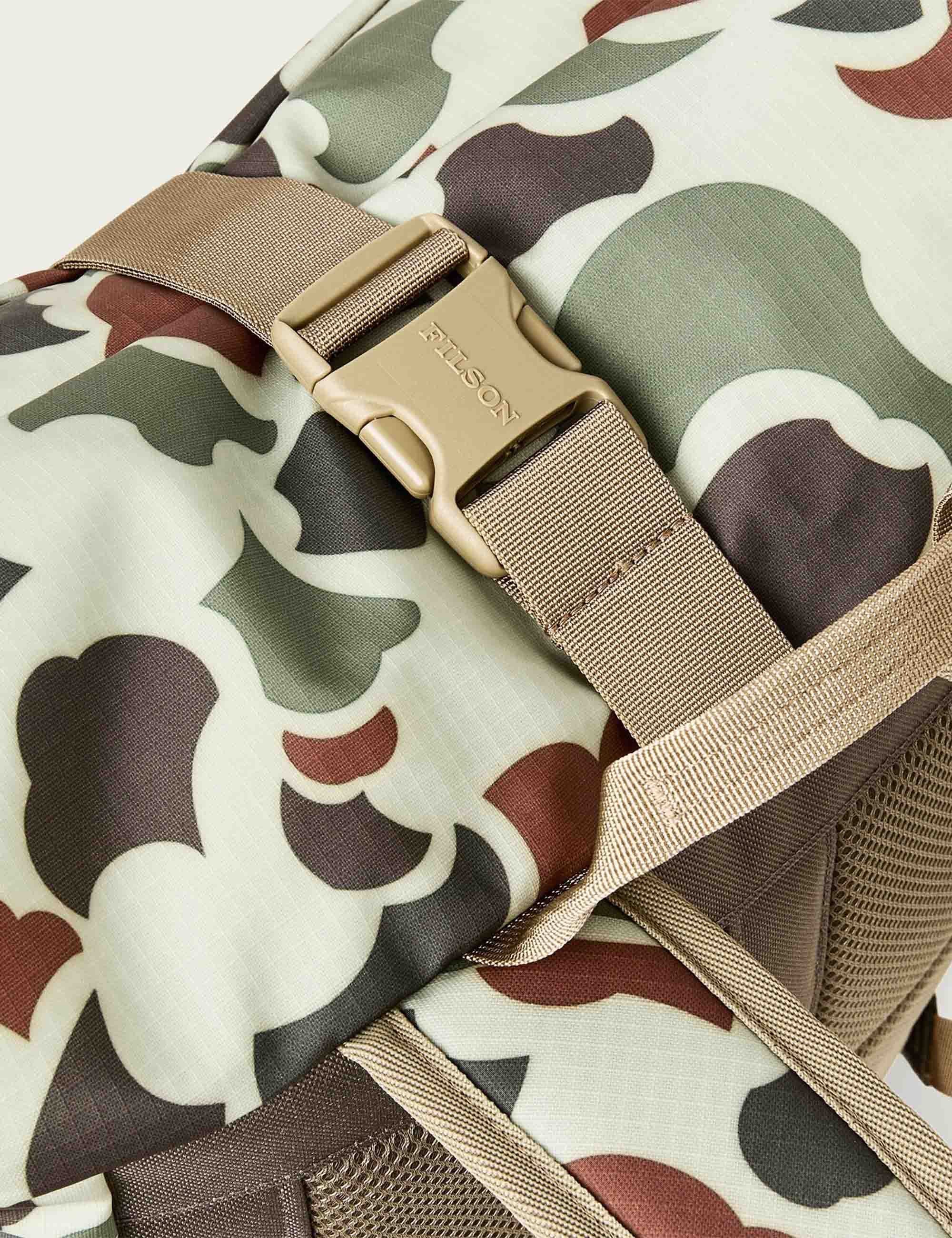 All-Weather 30L Rolltop Backpack - Shrub Camo/Canteen - Image 5