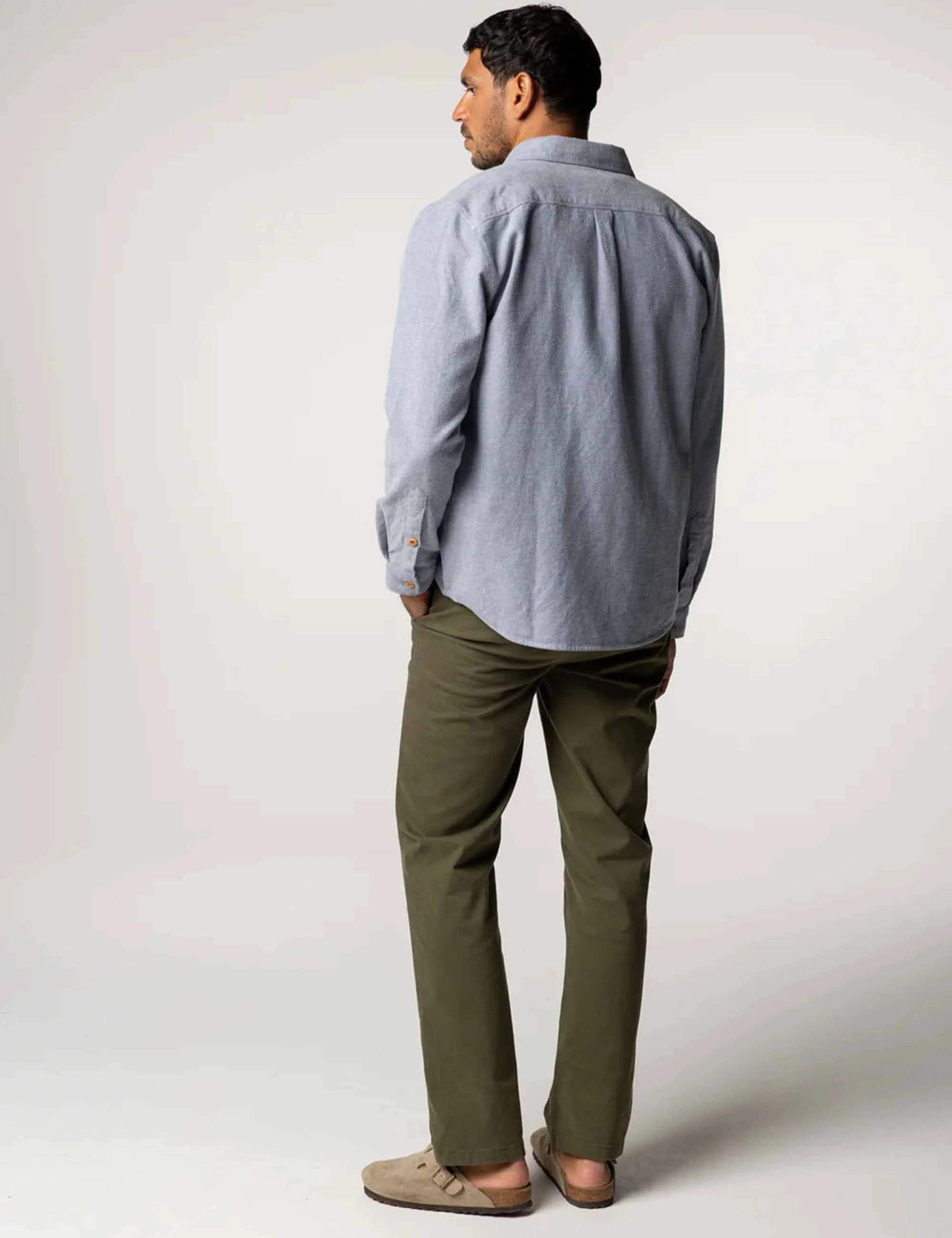 Gylly Shirt - Indigo Dobby - Image 5