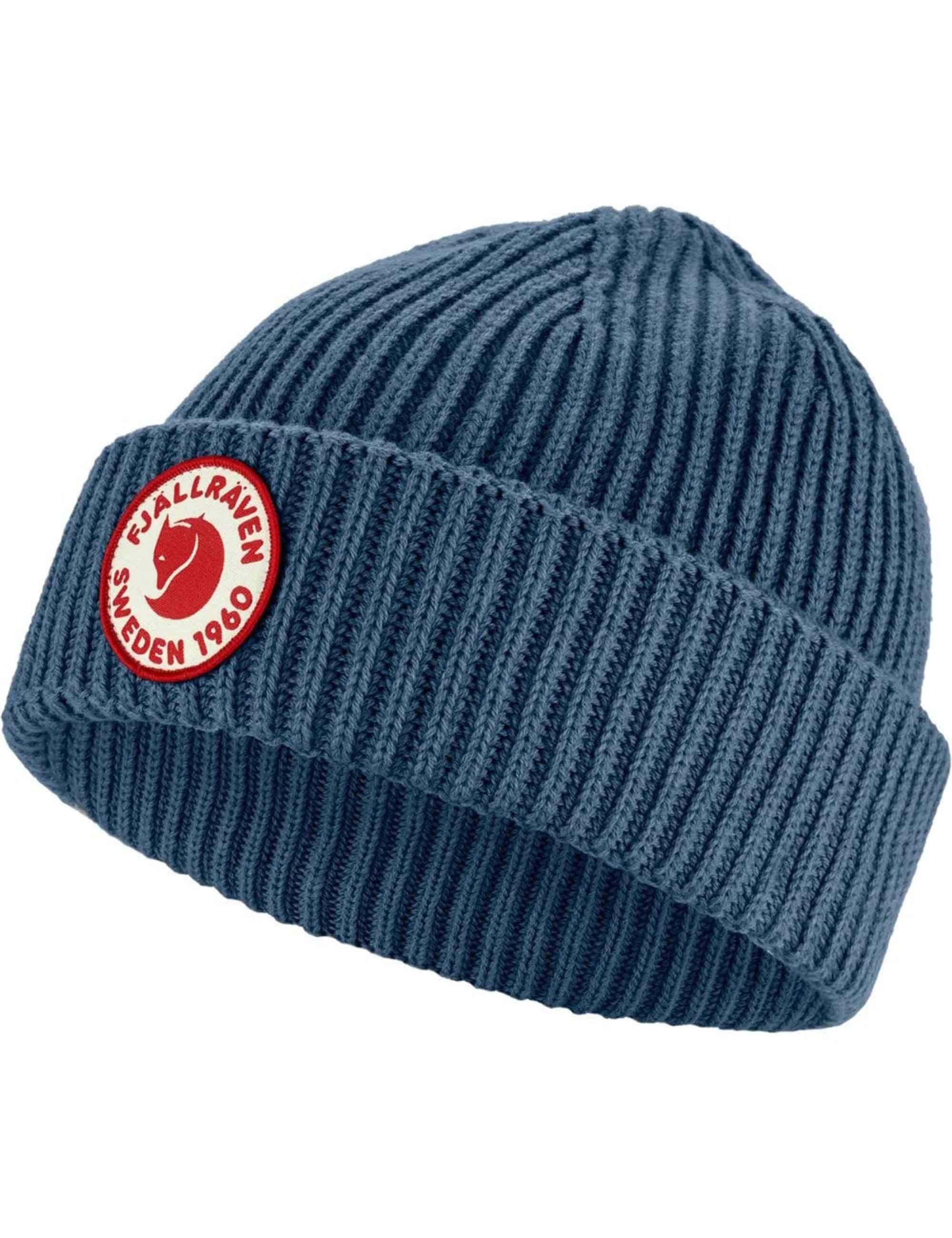 1960 Lite Logo Beanie Hat - Indigo Blue - Image 2