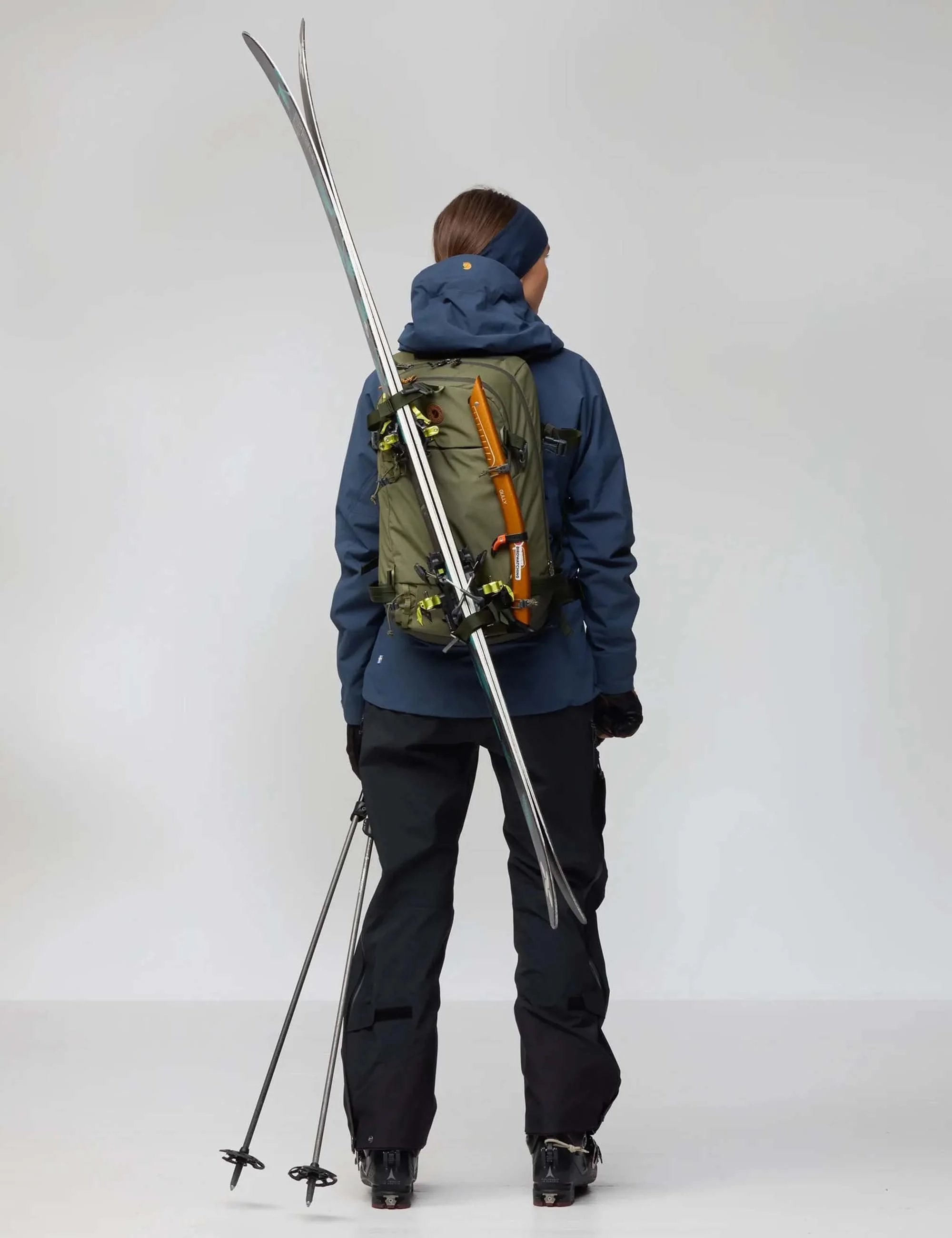 Bergtagen Touring 22L Backpack - Laurel Green-Deep Forest - Image 5
