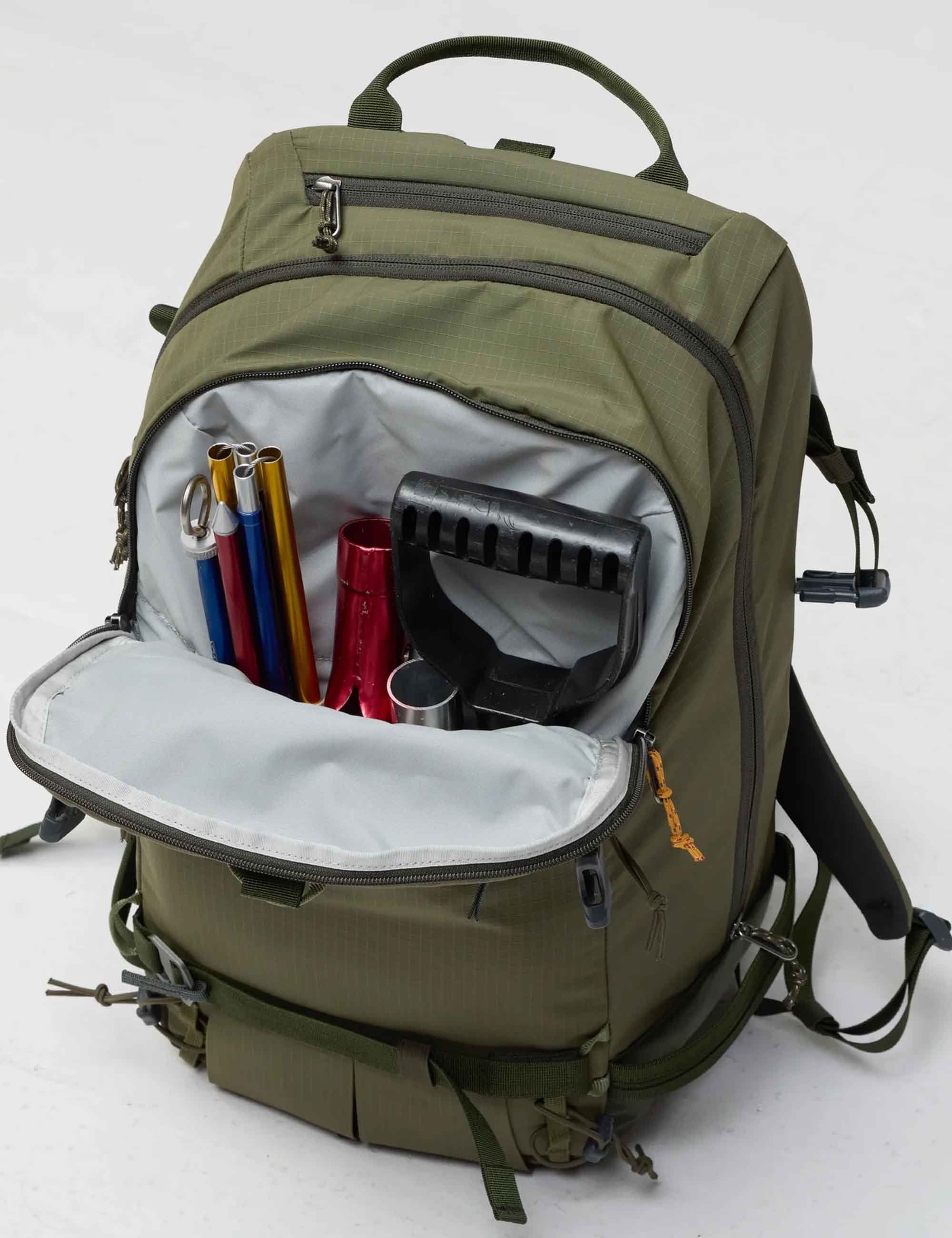 Bergtagen Touring 22L Backpack - Laurel Green-Deep Forest - Image 6