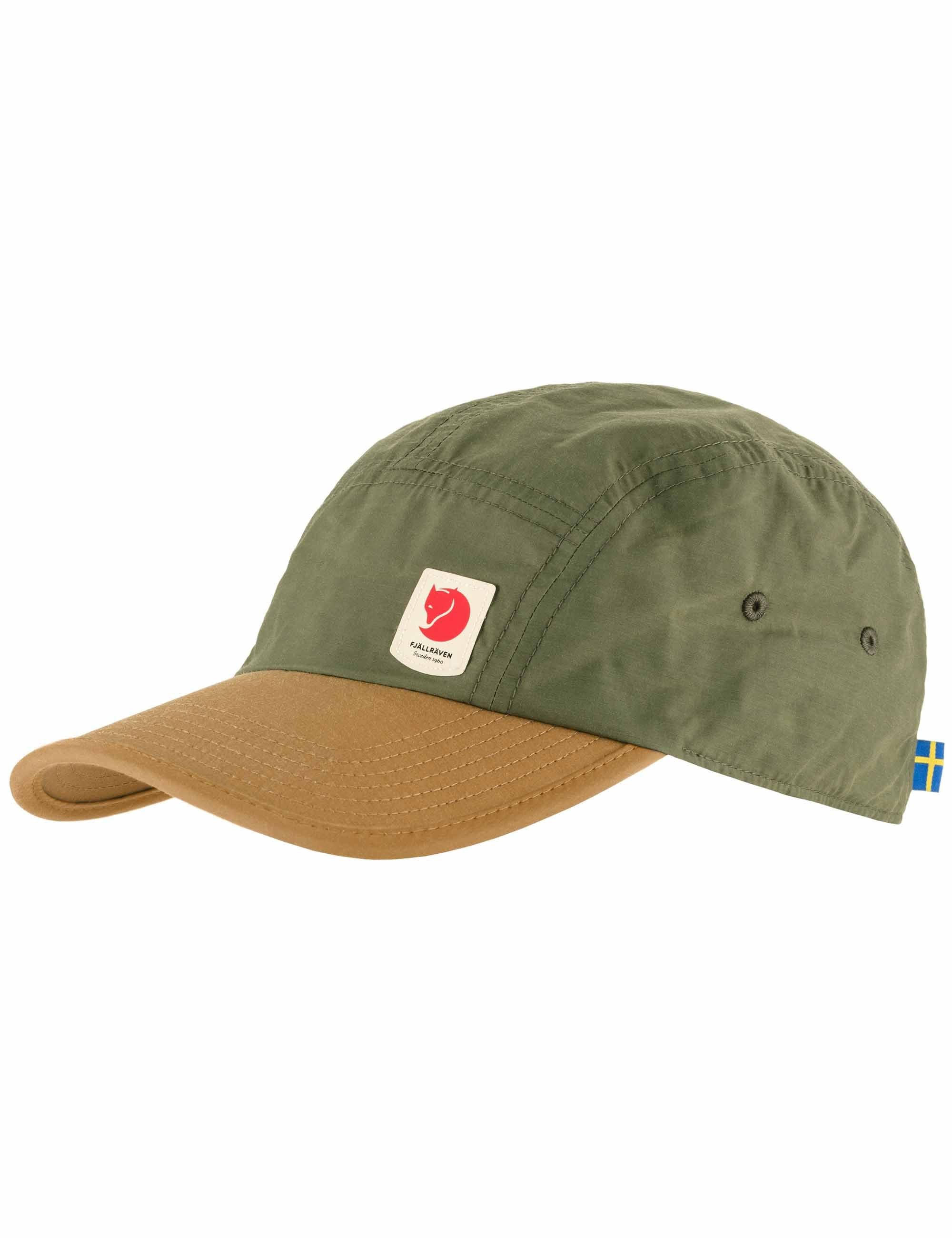 High Coast Wind Cap - Green-Buckwheat Brown