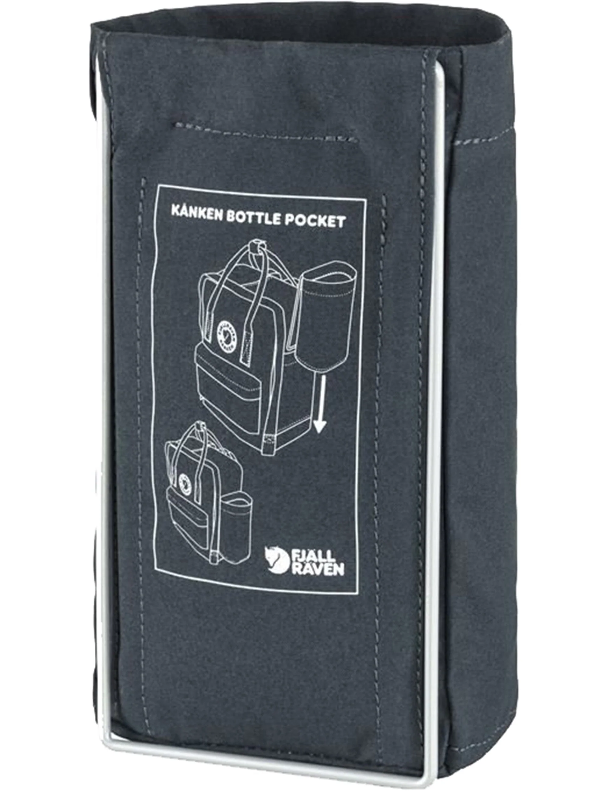 Kanken Bottle Pocket - Navy - Image 2