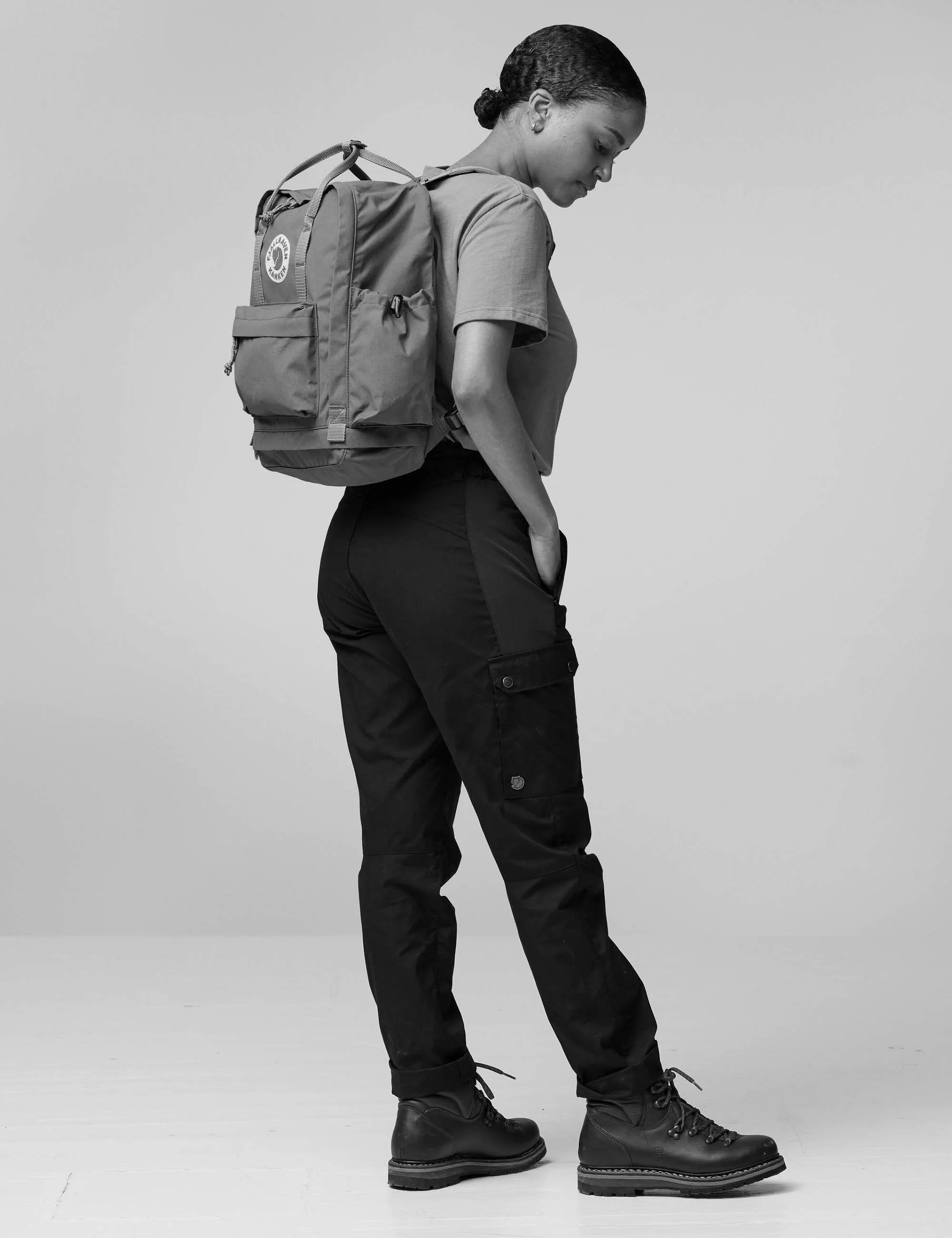 Kanken Outlong 17L Backpack - Ochre - Image 4