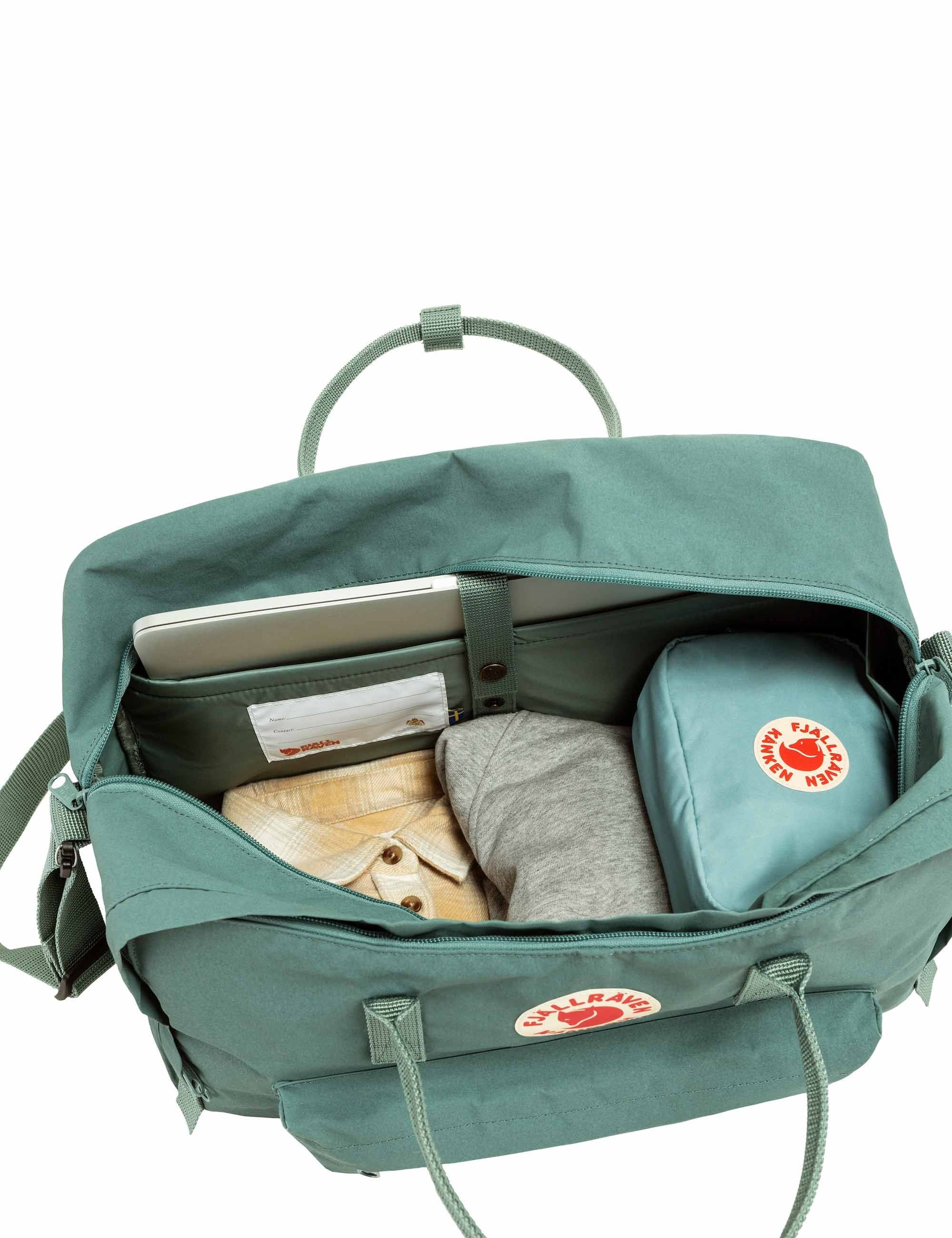 Kanken Weekender 30L Duffel Bag - Frost Green - Image 5