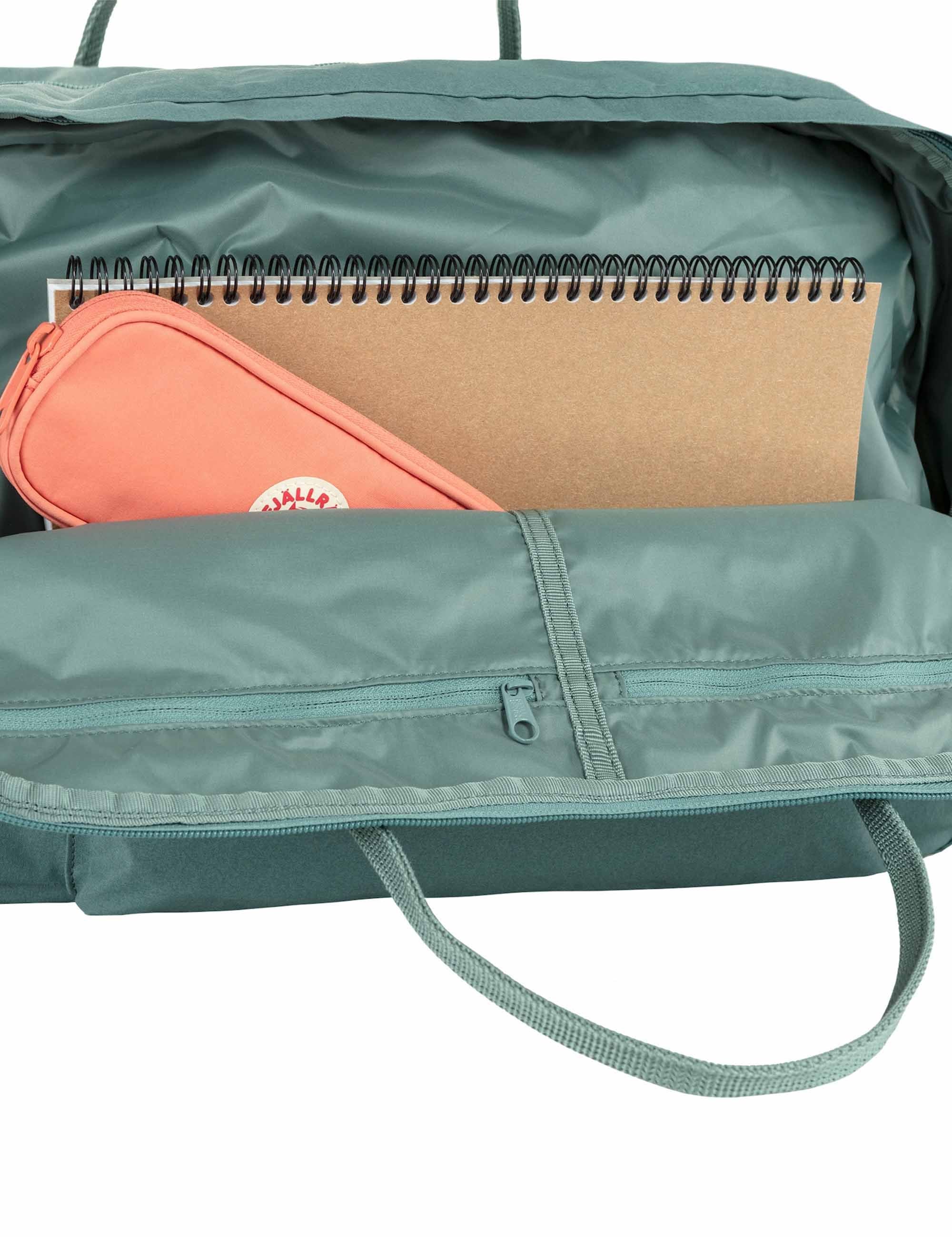 Kanken Weekender 30L Duffel Bag - Frost Green - Image 6
