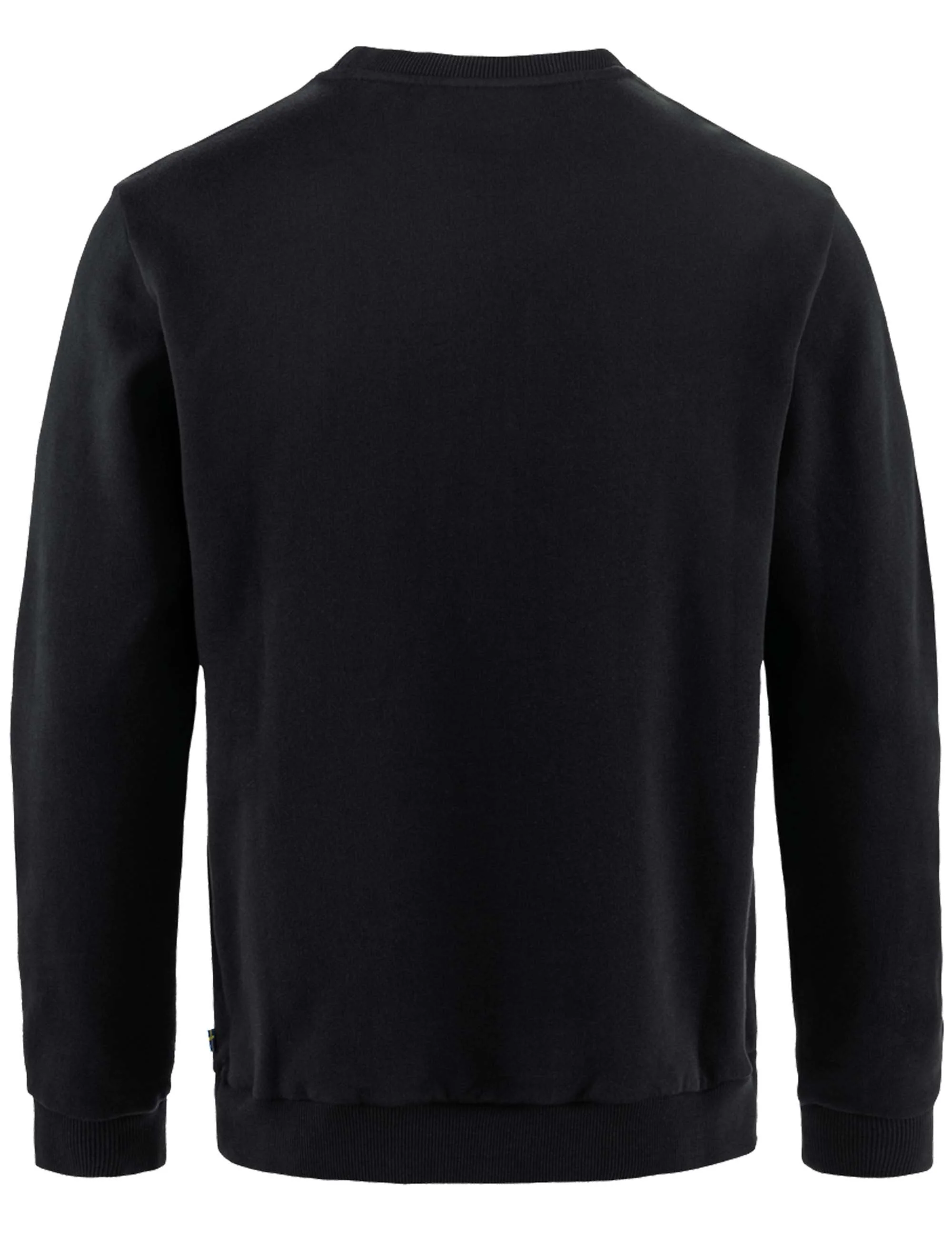 Fjallraven Logo Crew Sweat - Black - Image 2