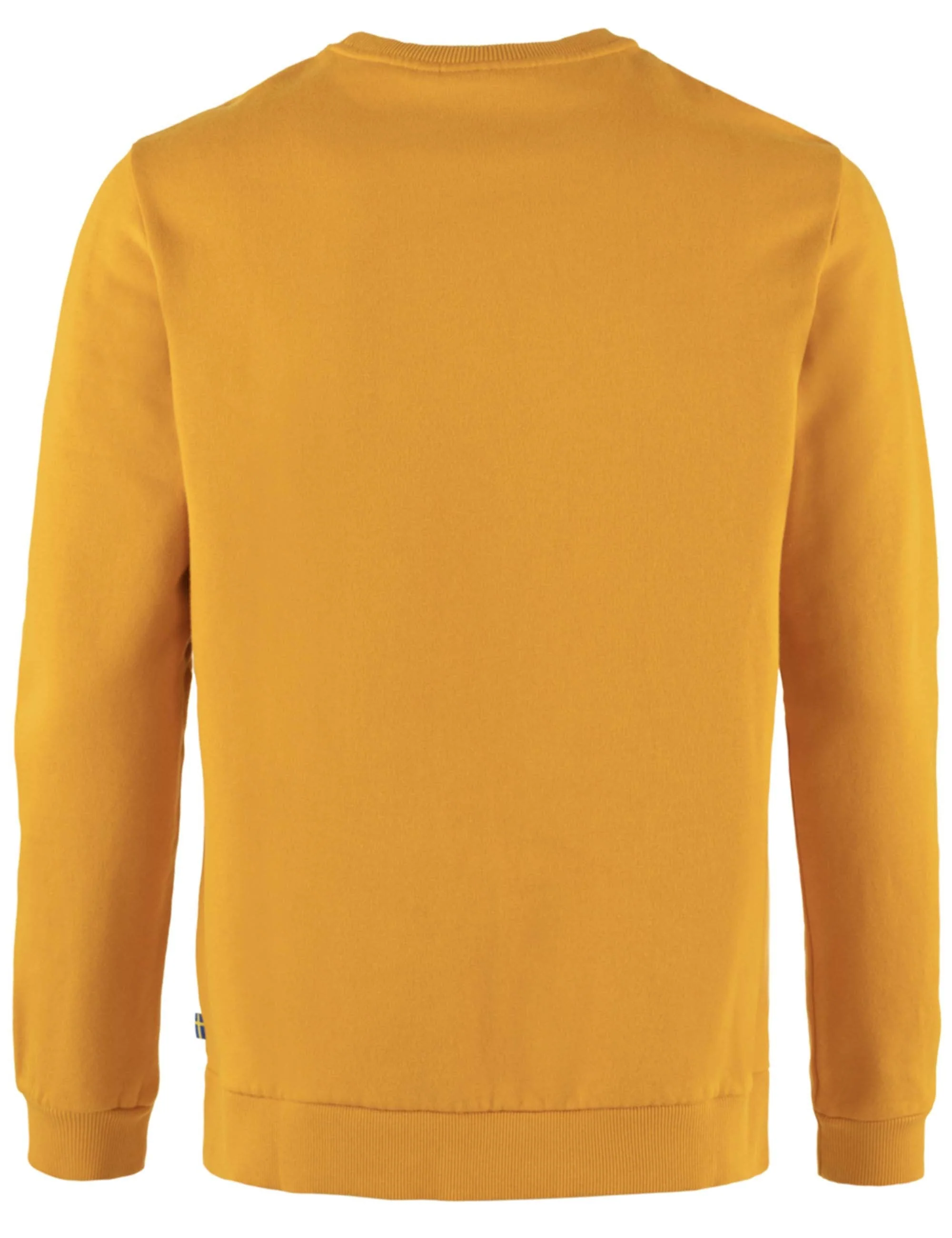 Fjallraven Logo Crew Sweat - Mustard Yellow - Image 2