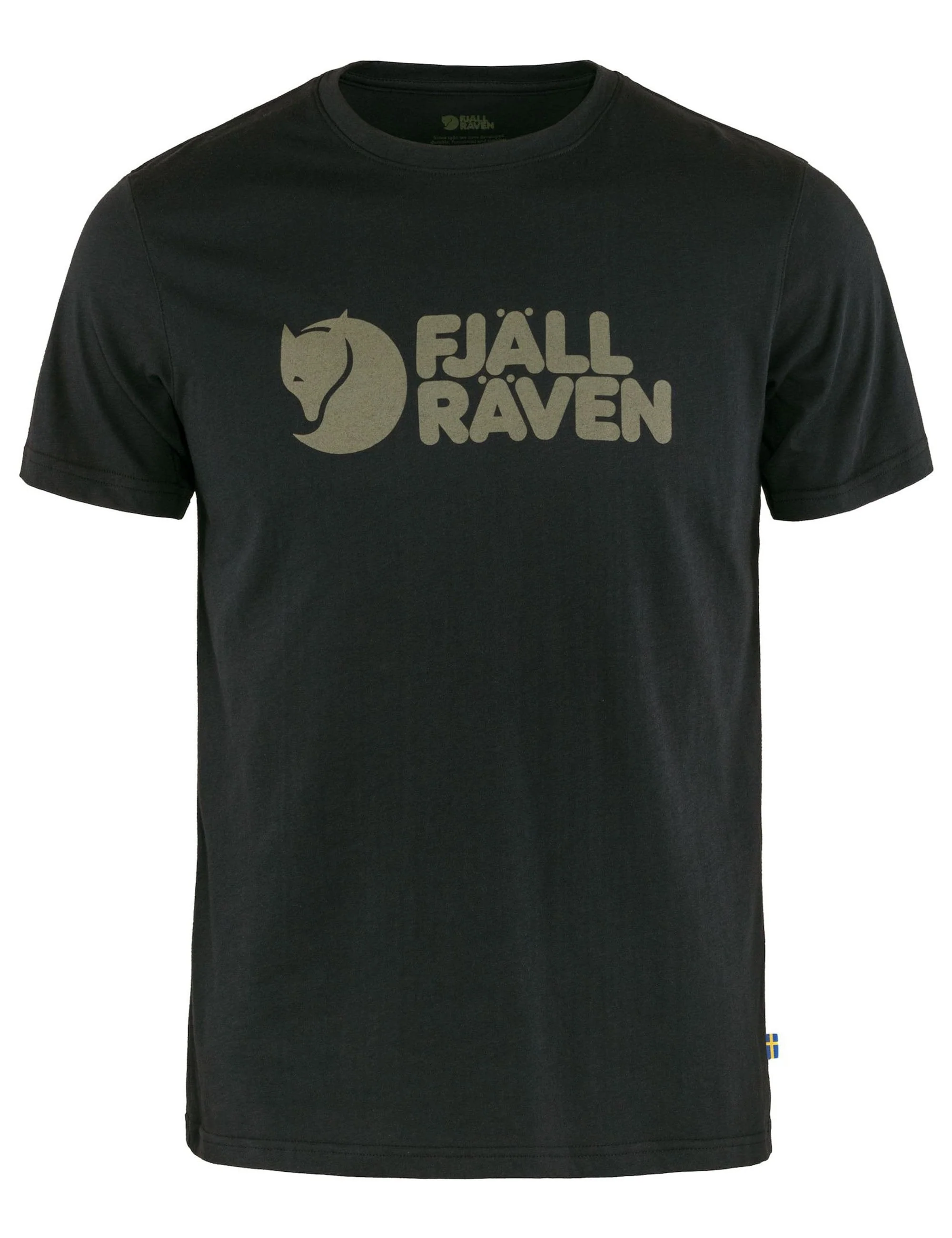 Fjallraven Logo T-Shirt - Black