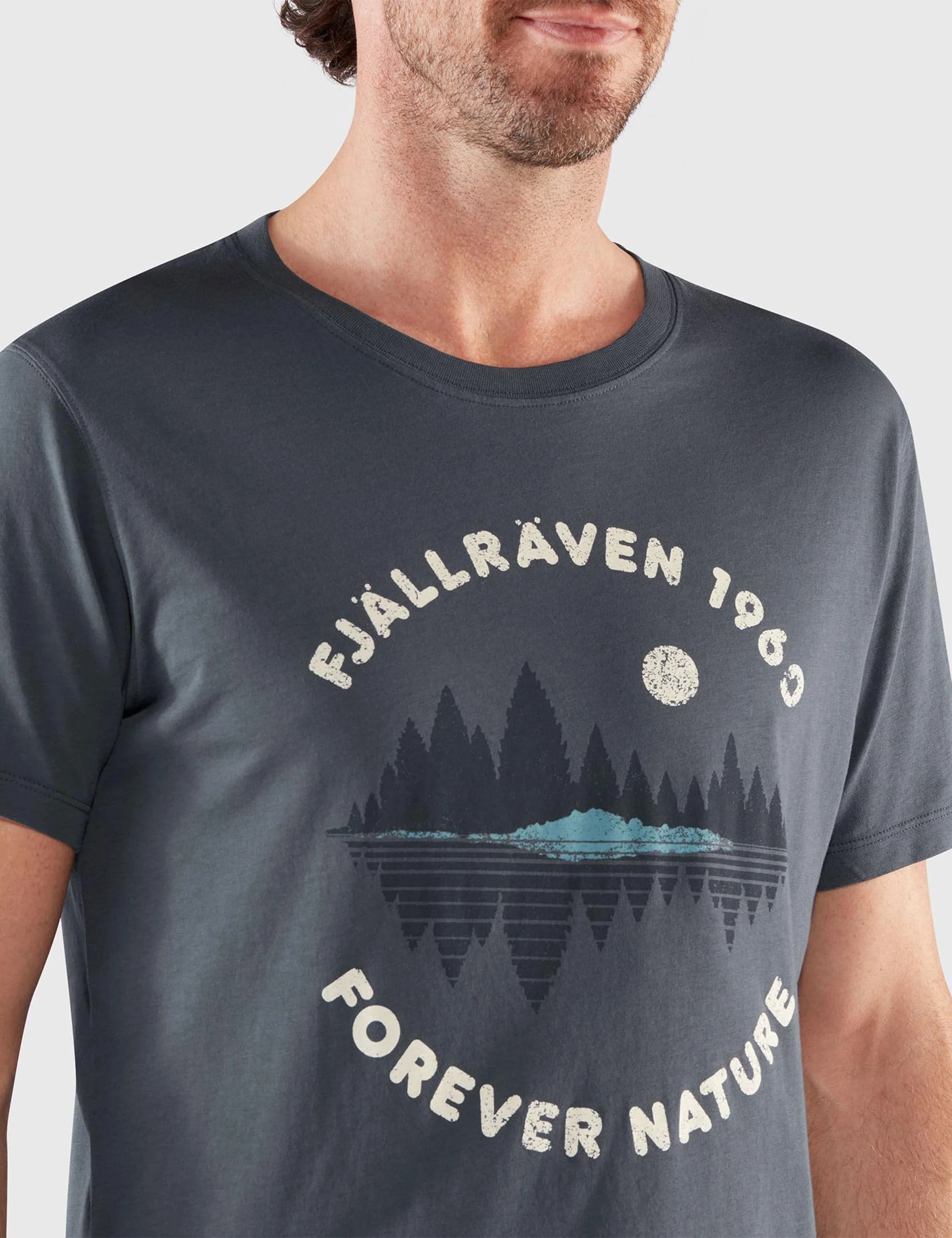 Mirror T-Shirt - Navy - Image 3