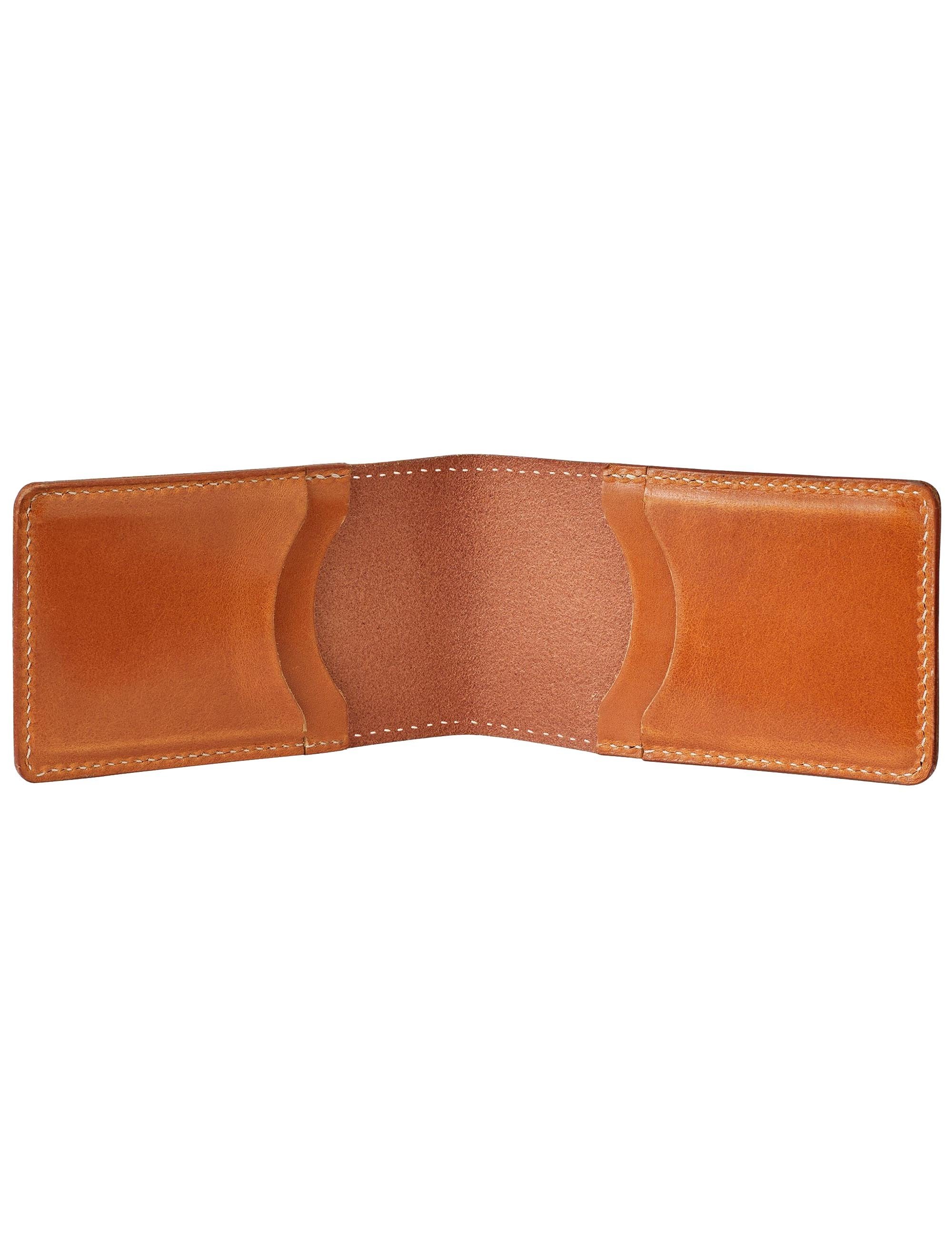 Ovik Leather Large Card Holder  - Cognac - Image 3