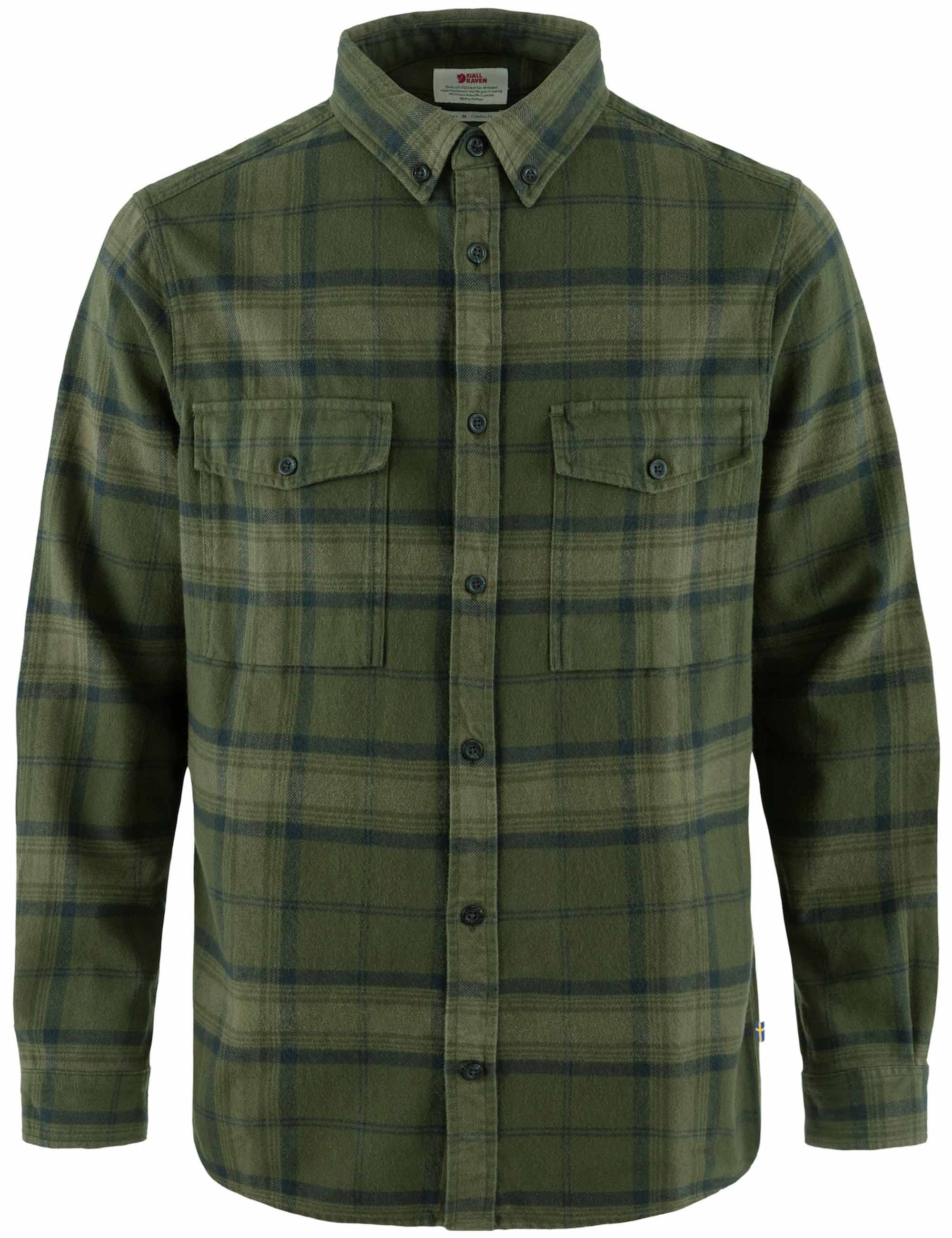 Ovik Twill Shirt - Deep Forest/Green