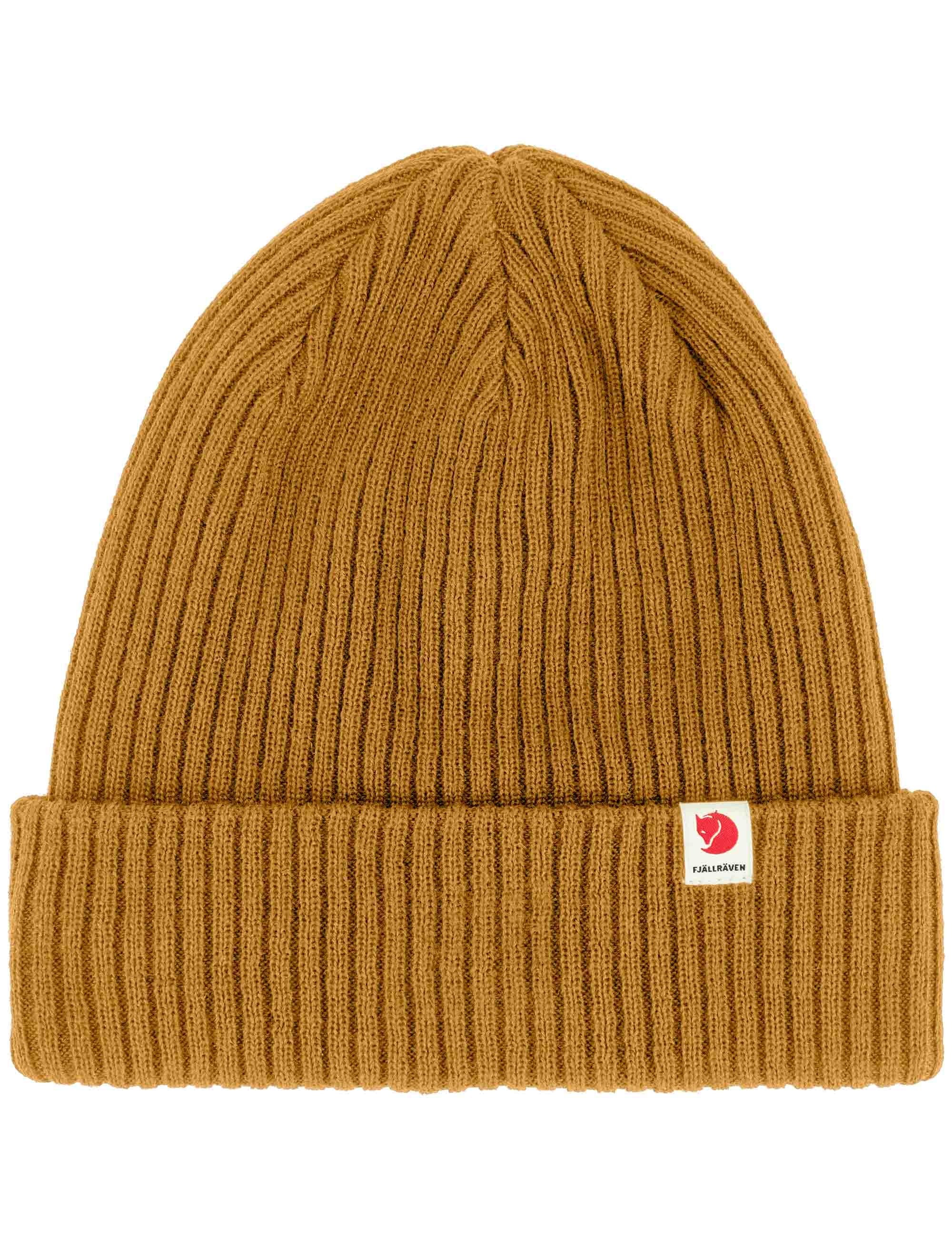 Fjallraven Rib Beanie Hat - Acorn