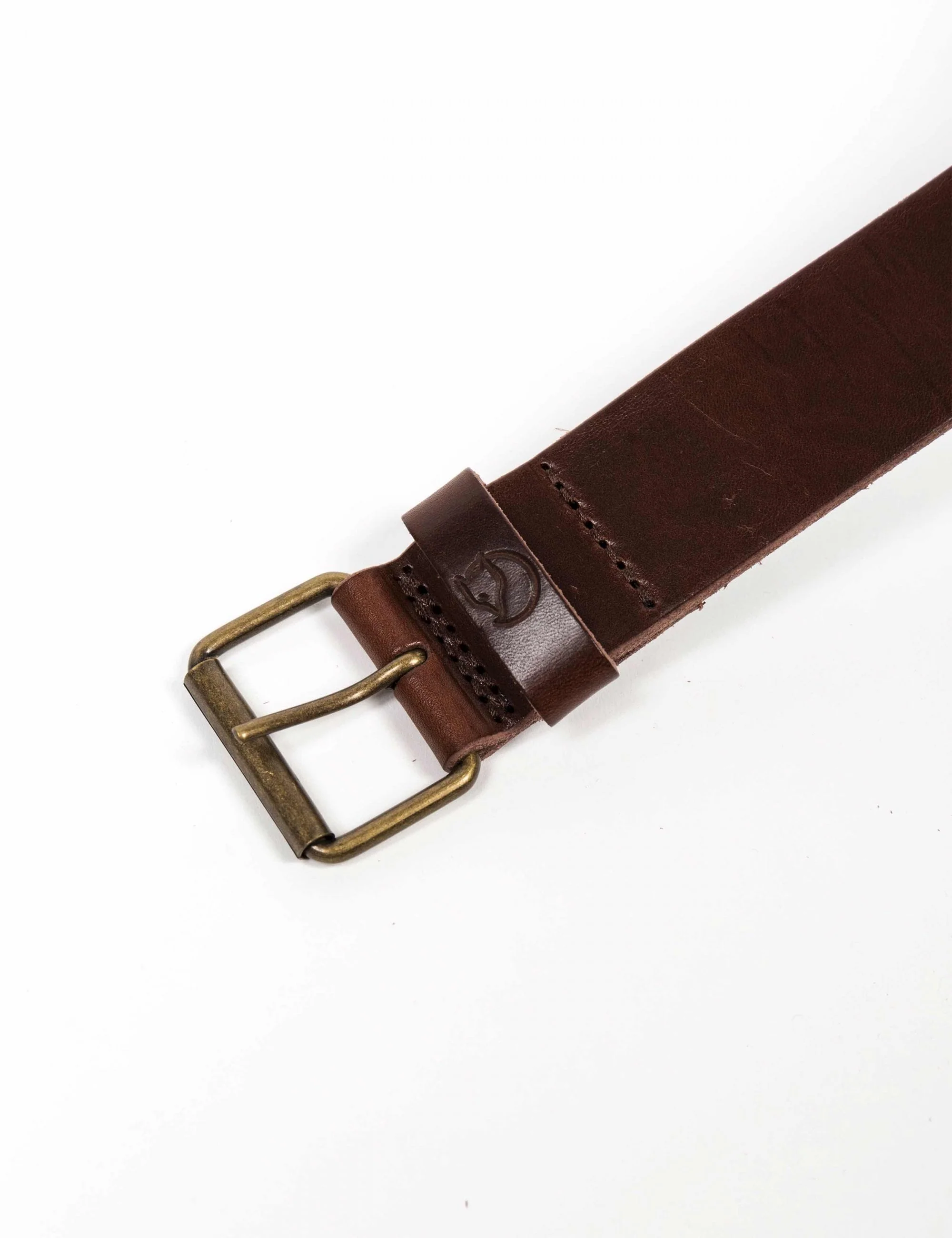 Singi 4cm Leather Belt - Brown - Image 3