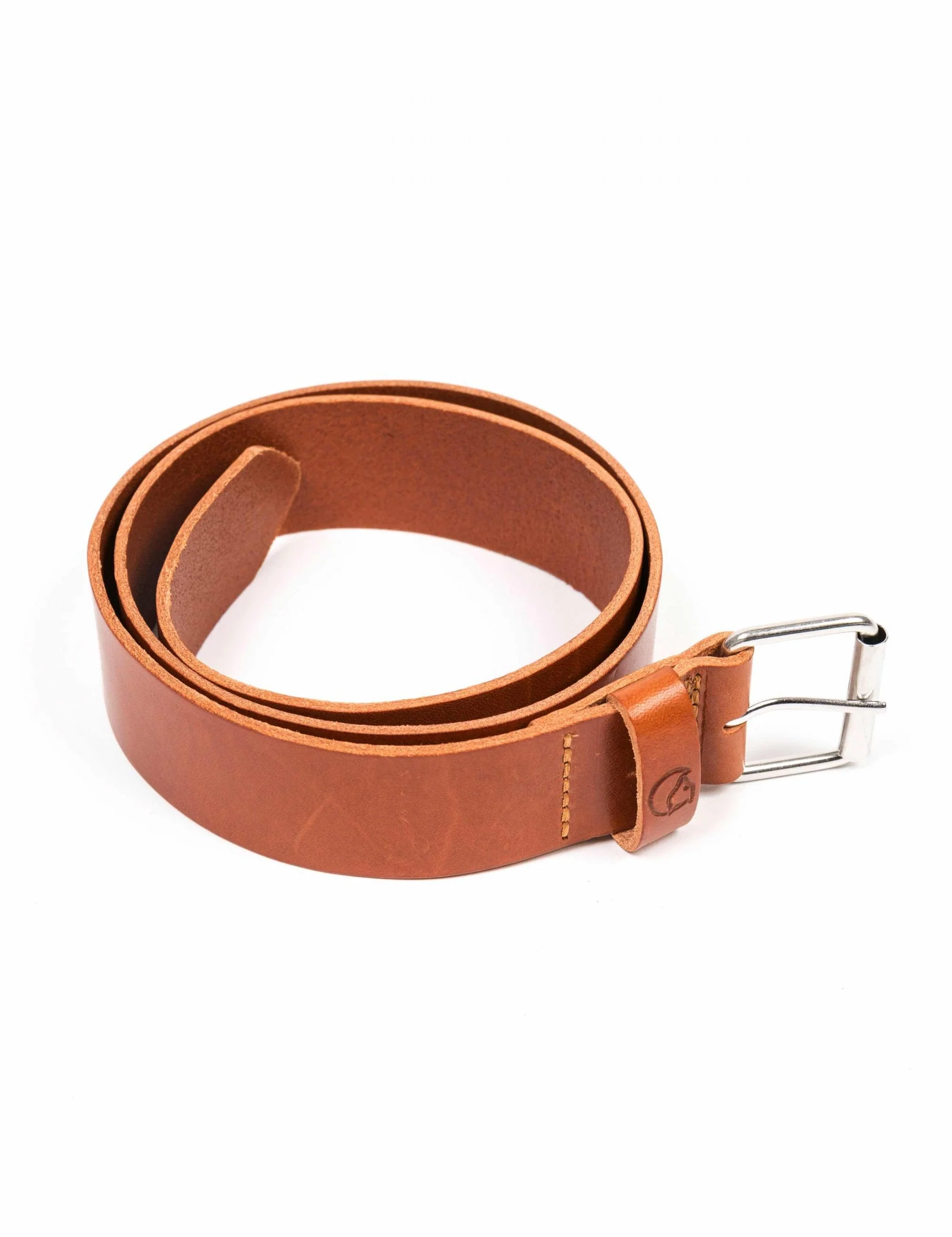 Singi 4cm Leather Belt - Leather Cognac - Image 4