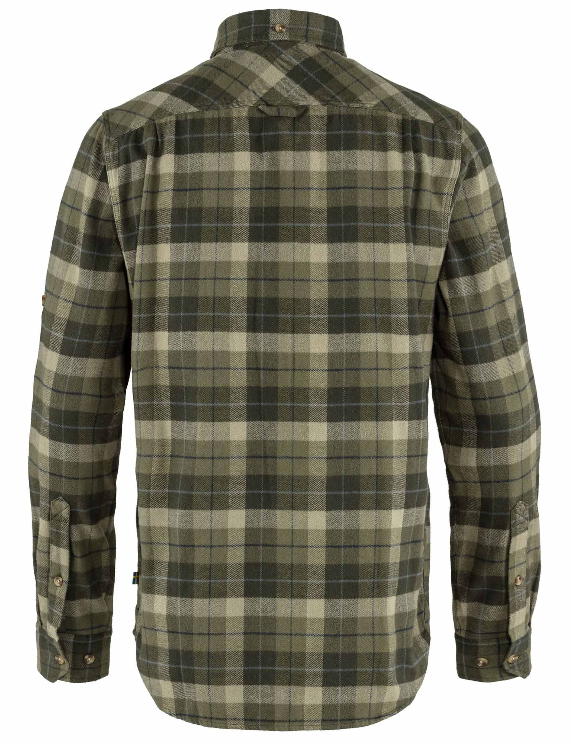Singi Heavy Flannel Shirt - Green/Deep Forest - Image 2