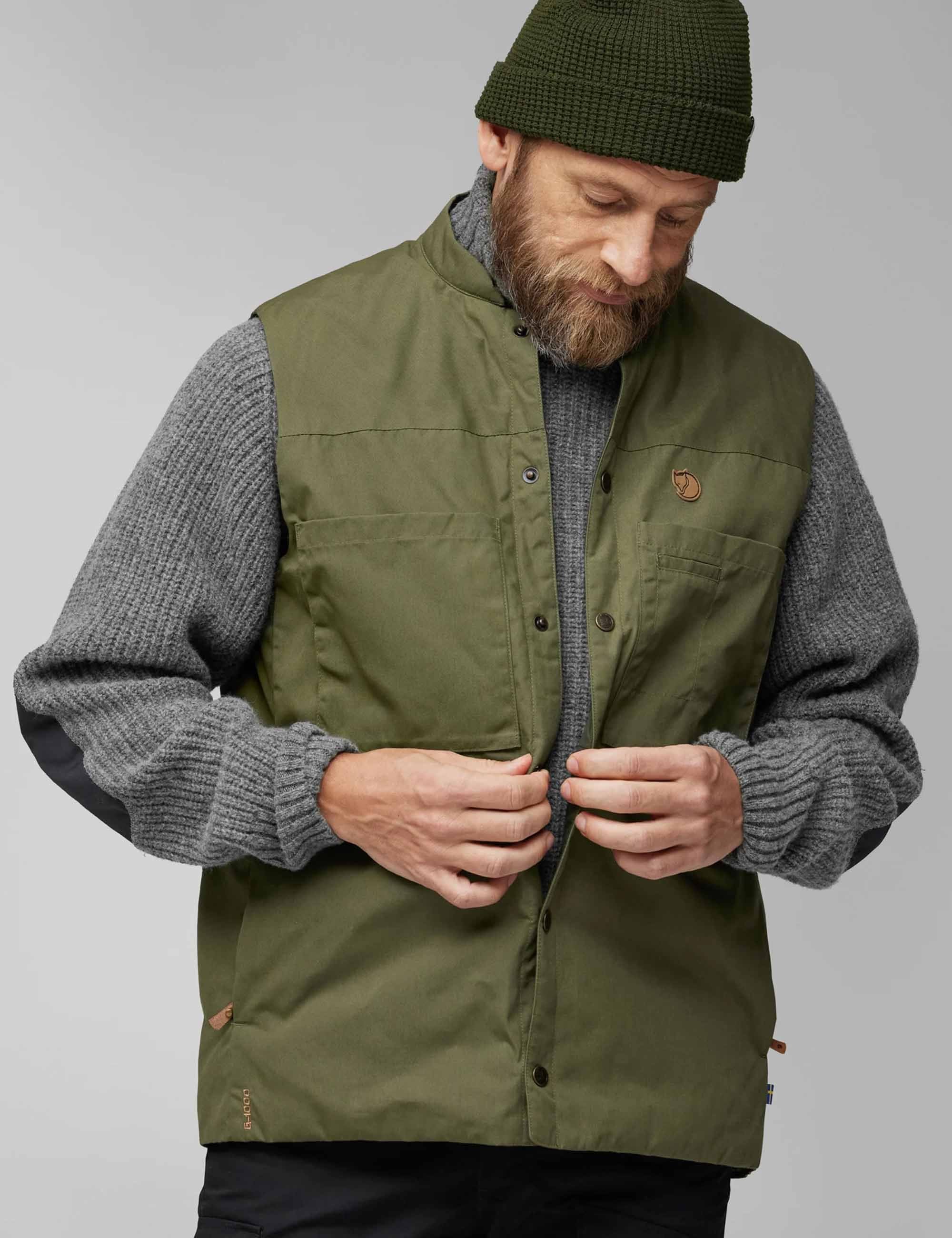 Singi Padded Vest - Laurel Green - Image 5