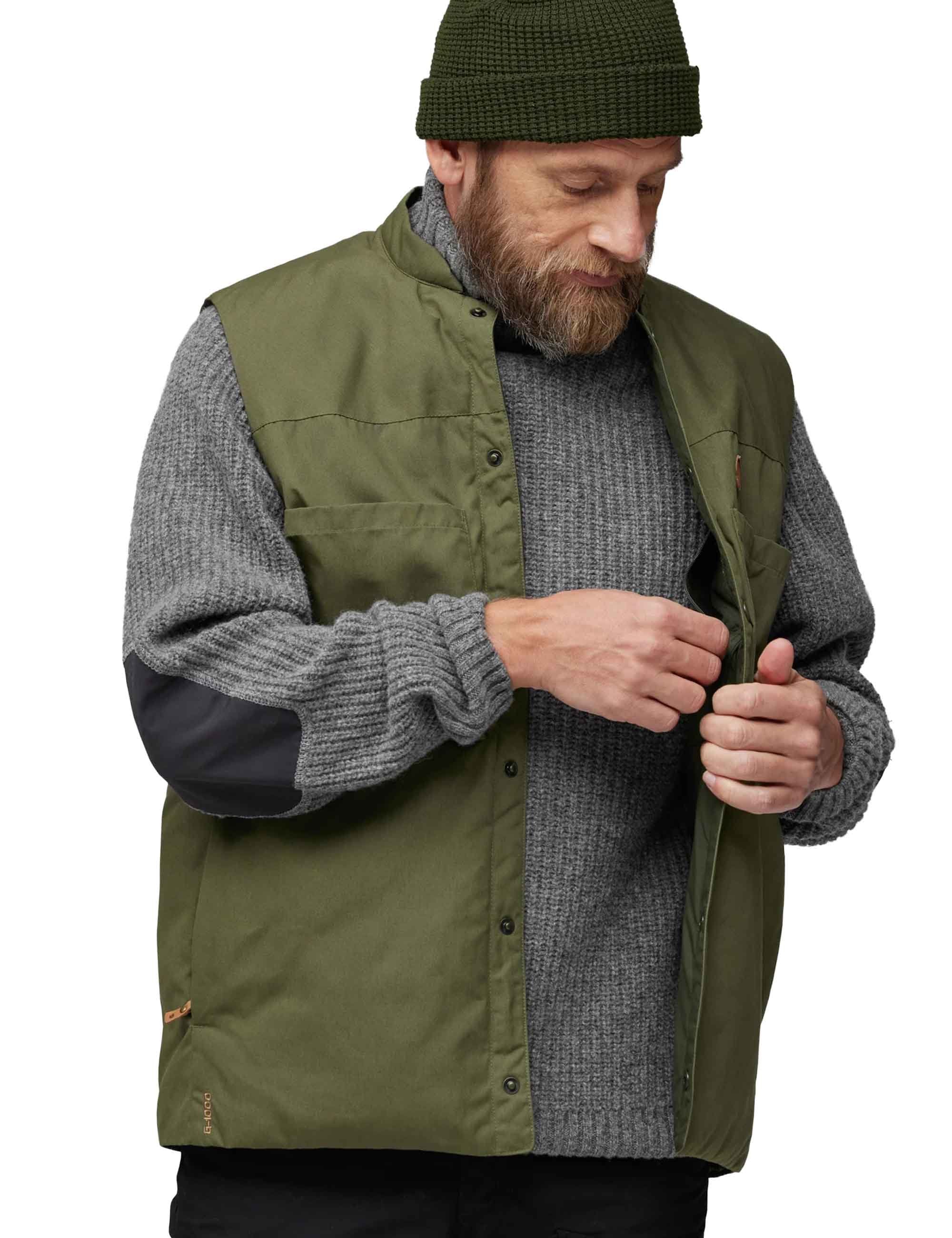 Singi Padded Vest - Laurel Green - Image 7