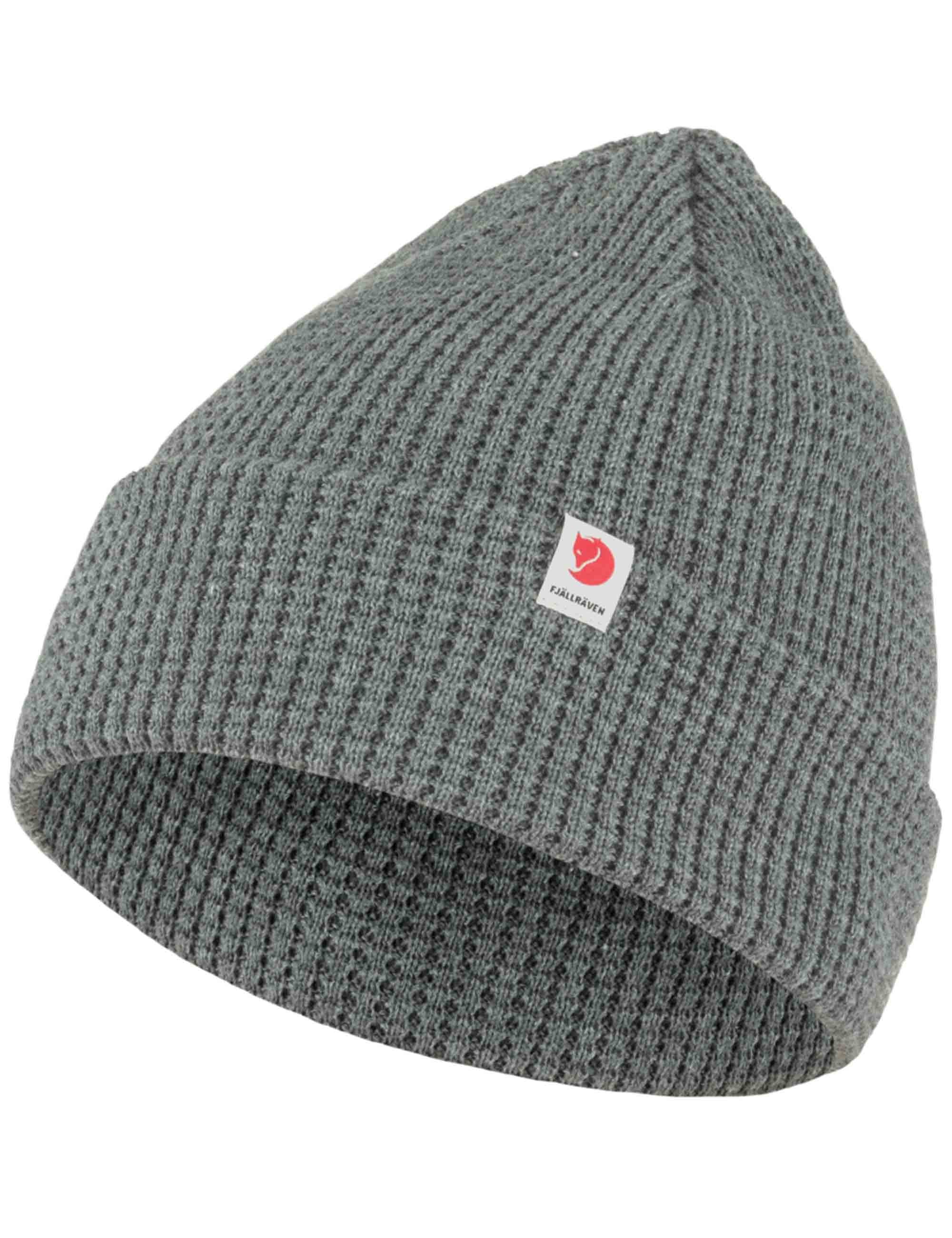 Fjallraven Tab Beanie Hat - Grey - Image 2