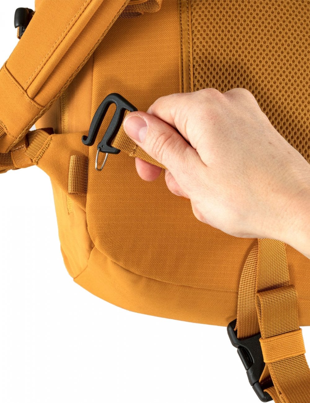 Ulvo Rolltop 30L Backpack - Red Gold - Image 3
